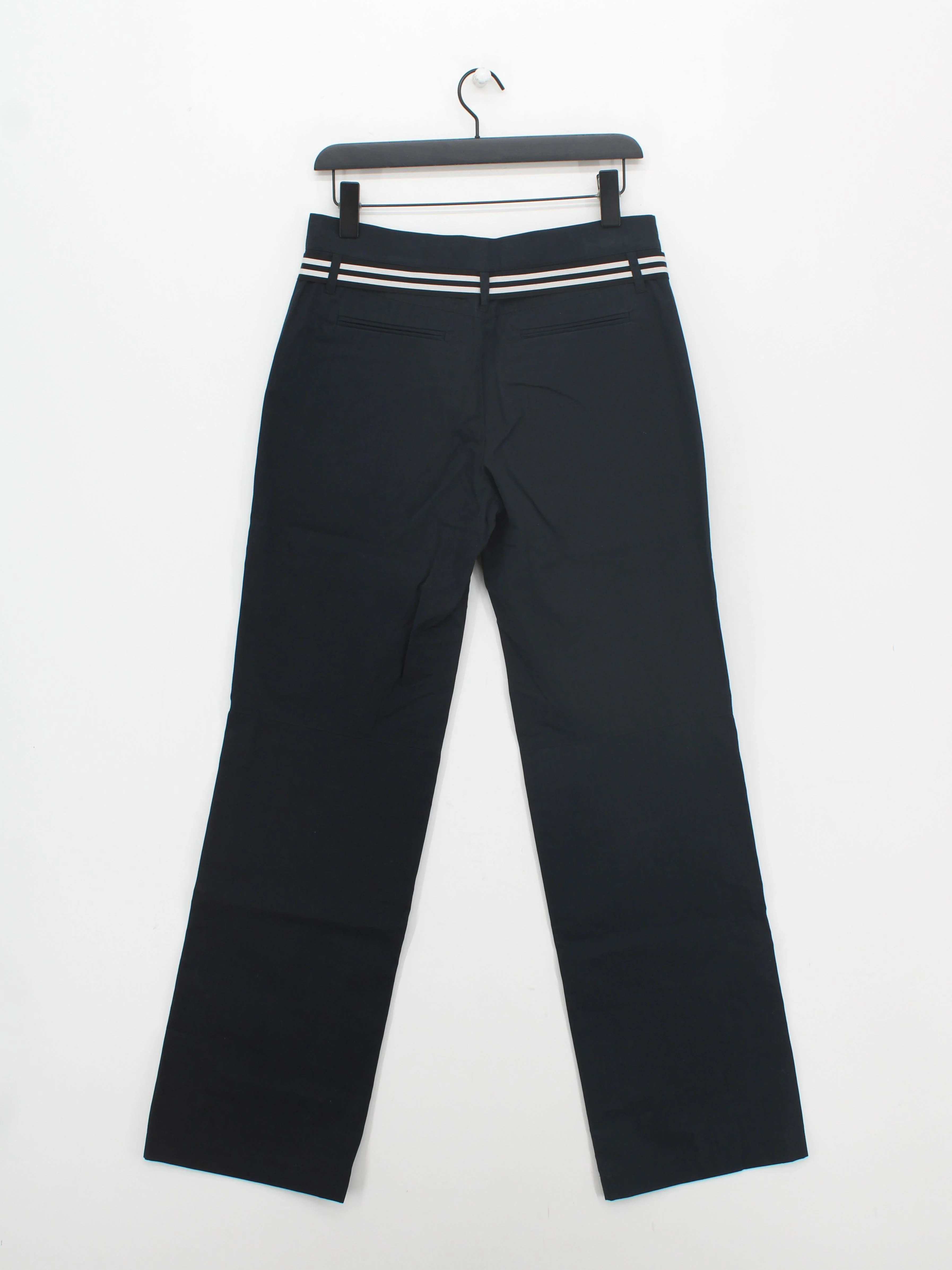 Paul Smith Men's Trousers W 42 in Black 100% Cotton Straight Chino New with tags - Image 2