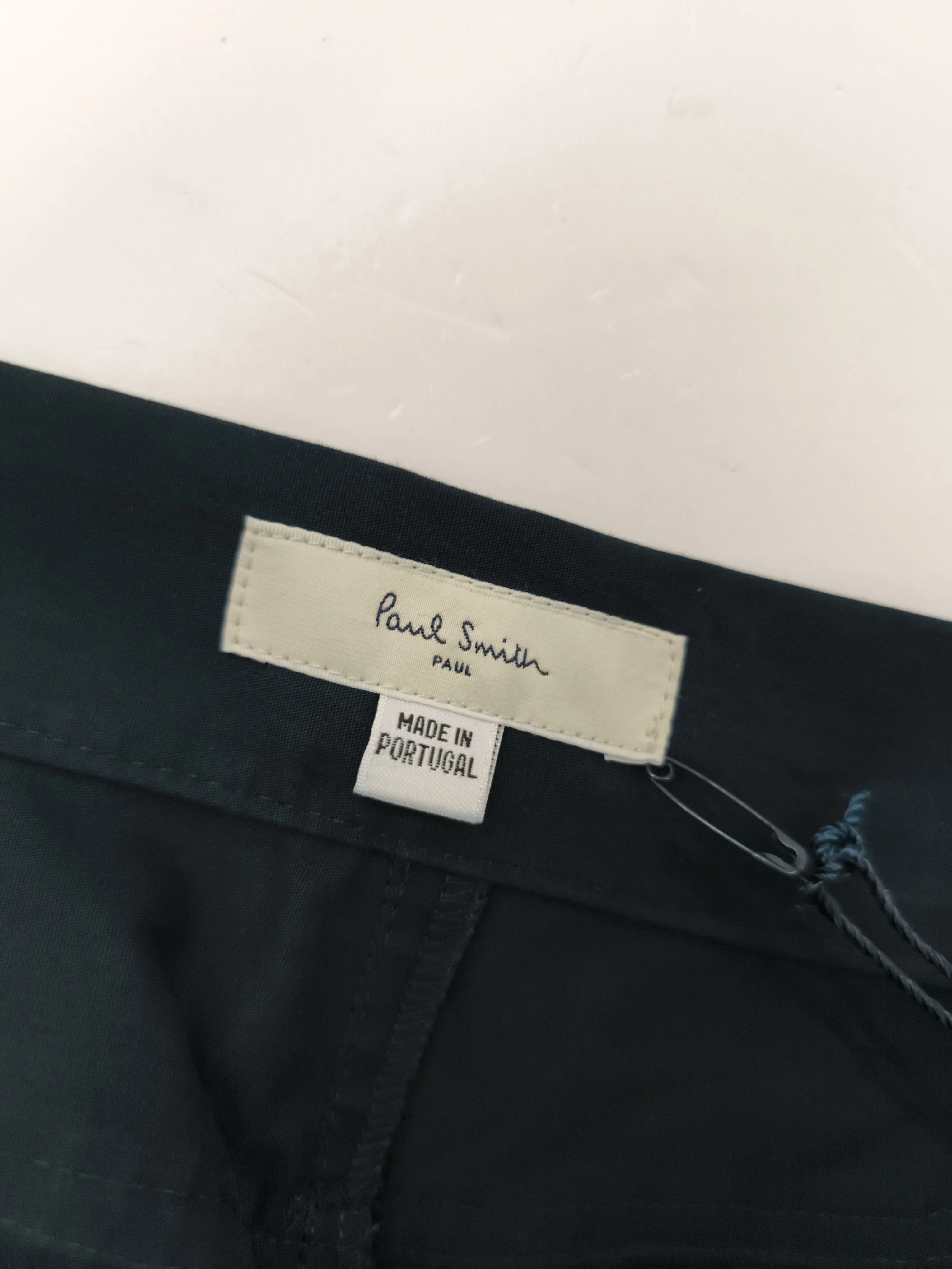 Paul Smith Men's Trousers W 42 in Black 100% Cotton Straight Chino New with tags - Image 5