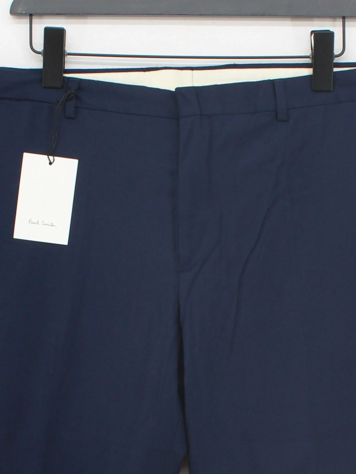 Paul Smith Men's Trousers W 42 in Blue Wool New with tags - Image 3