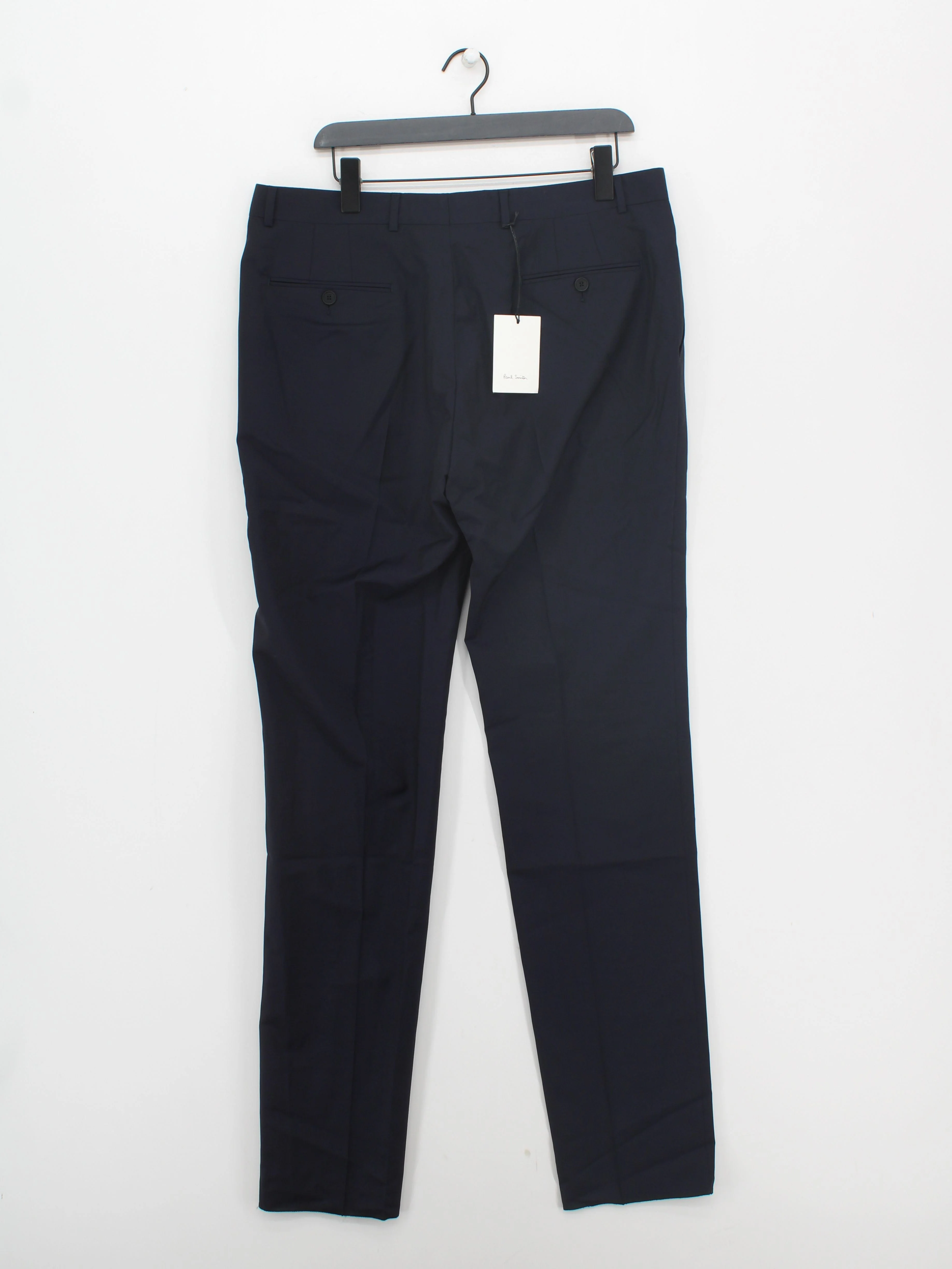Paul Smith Men's Trousers W 42 in Blue Wool with Mohair Chino New with tags - Image 2