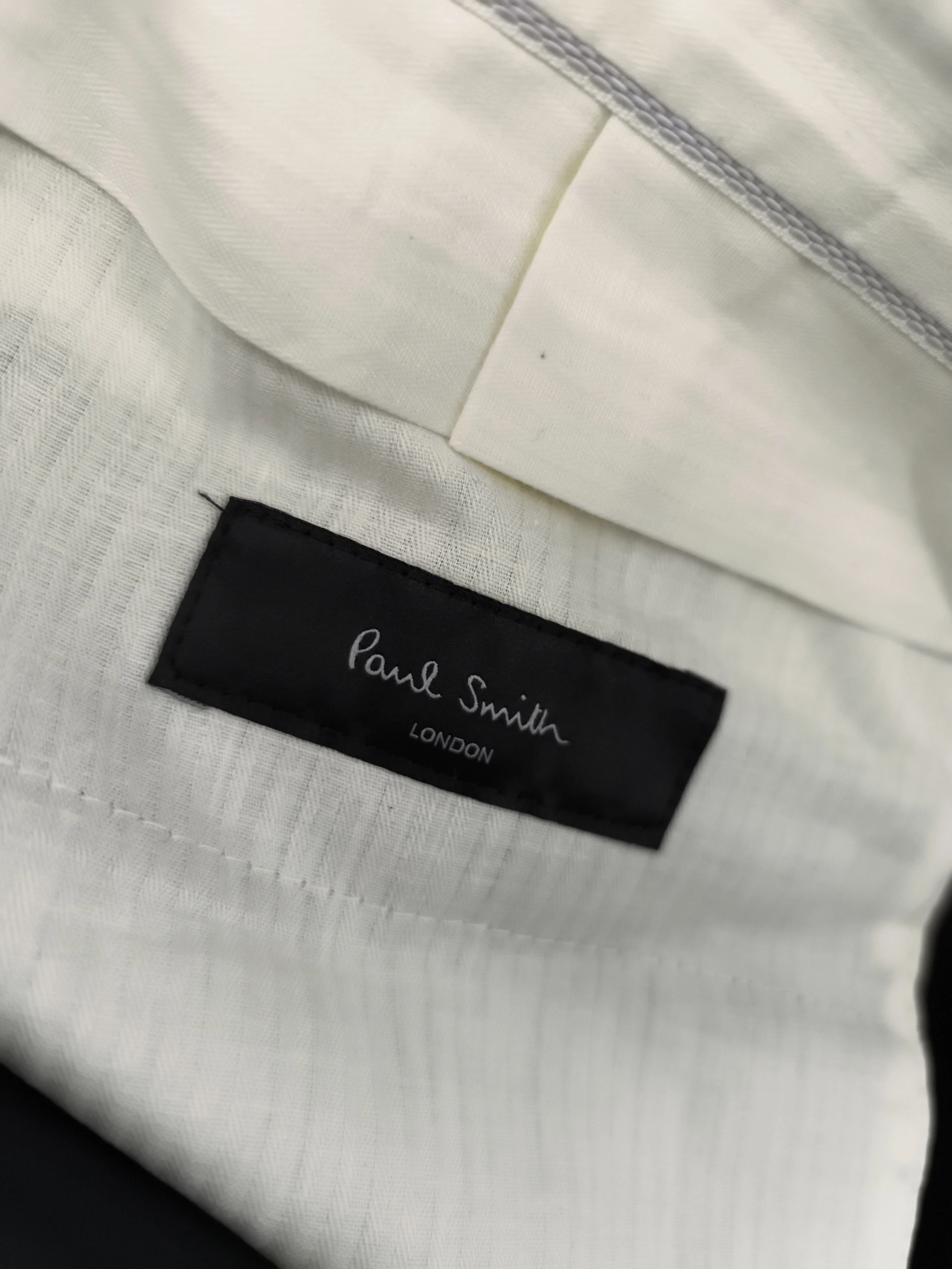 Paul Smith Men's Trousers W 44 in Black Wool with Viscose Chino New with tags - Image 5