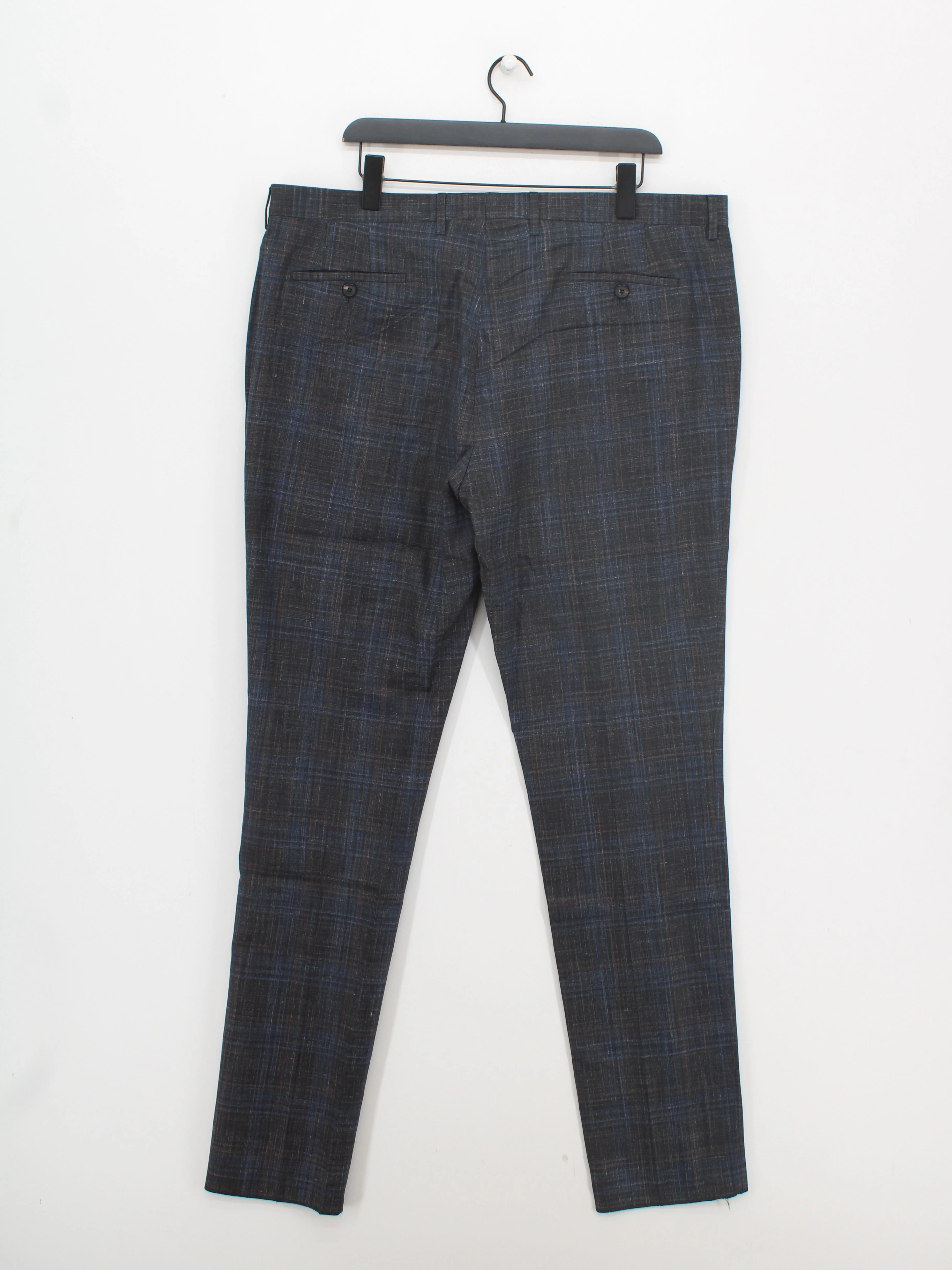 Paul Smith Men's Trousers W 46 in Grey Wool with Silk, Linen Chino New with tags - Image 2