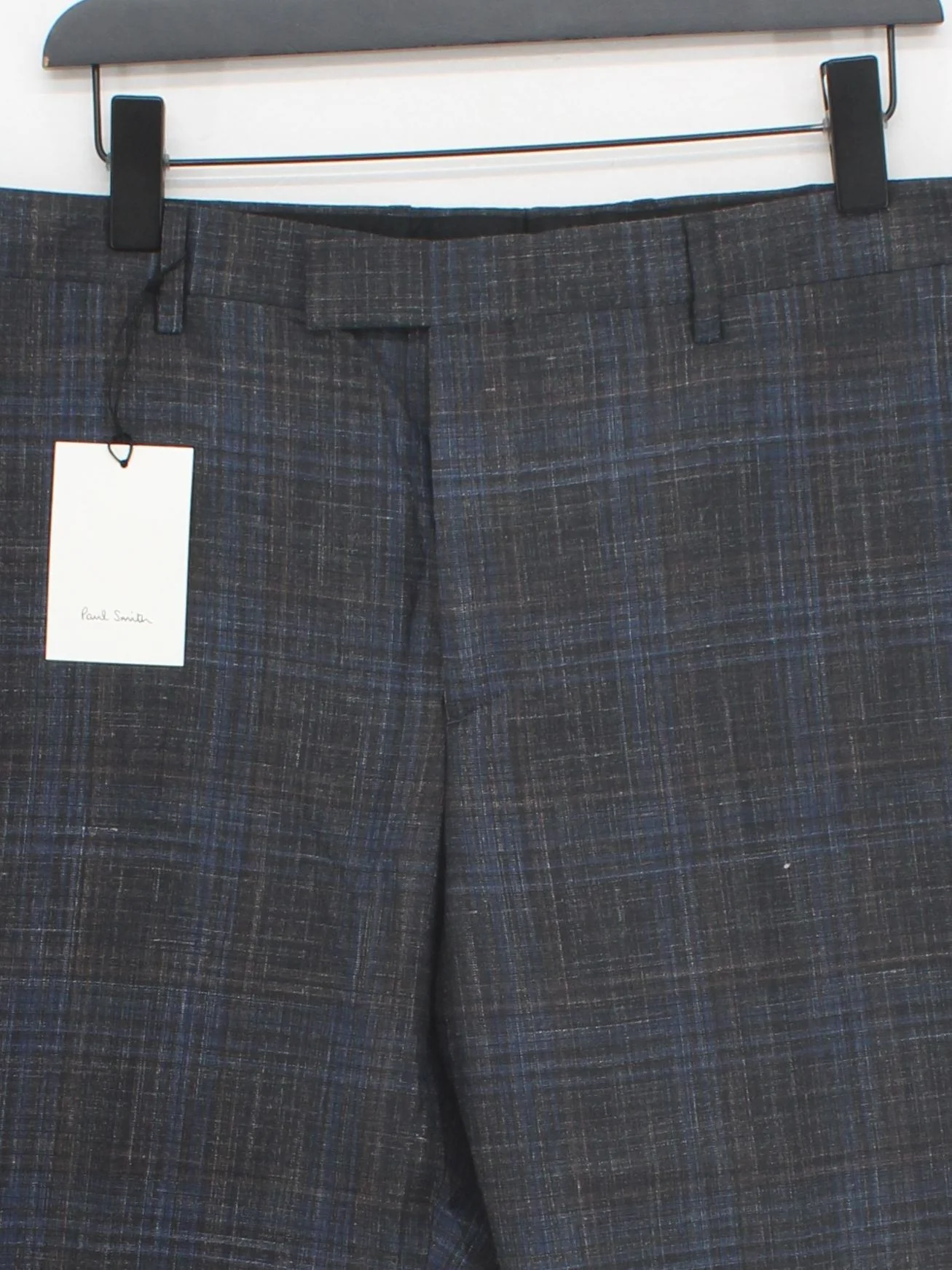 Paul Smith Men's Trousers W 46 in Grey Wool with Silk, Linen Chino New with tags - Image 3