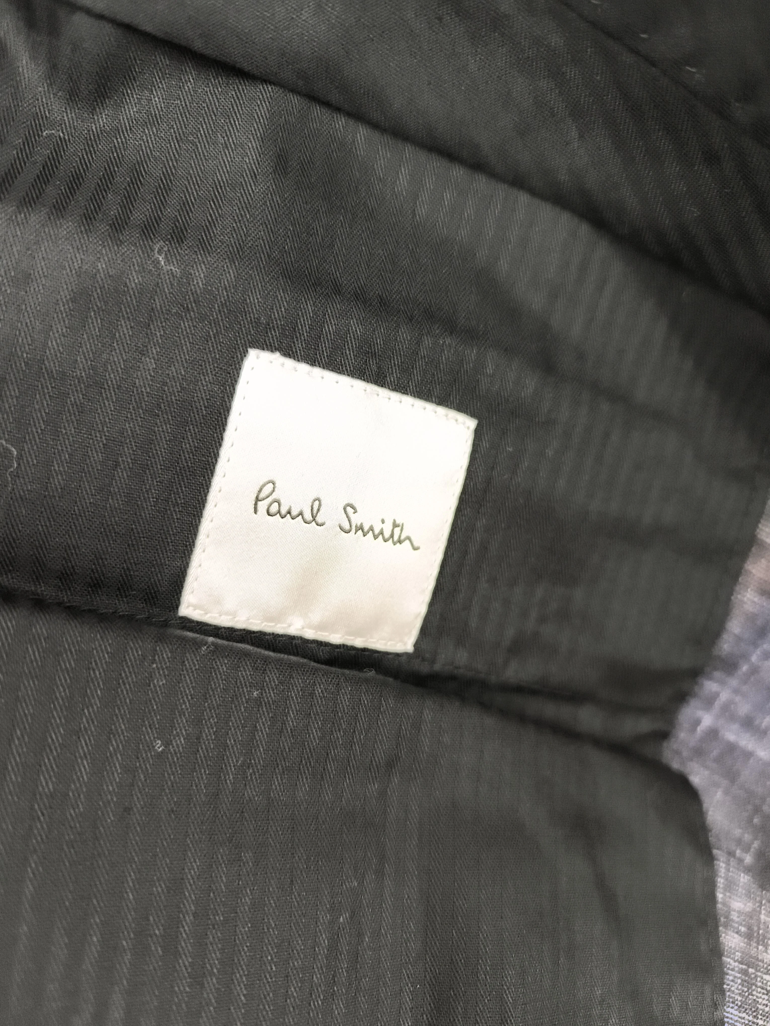 Paul Smith Men's Trousers W 46 in Grey Wool with Silk, Linen Chino New with tags - Image 5