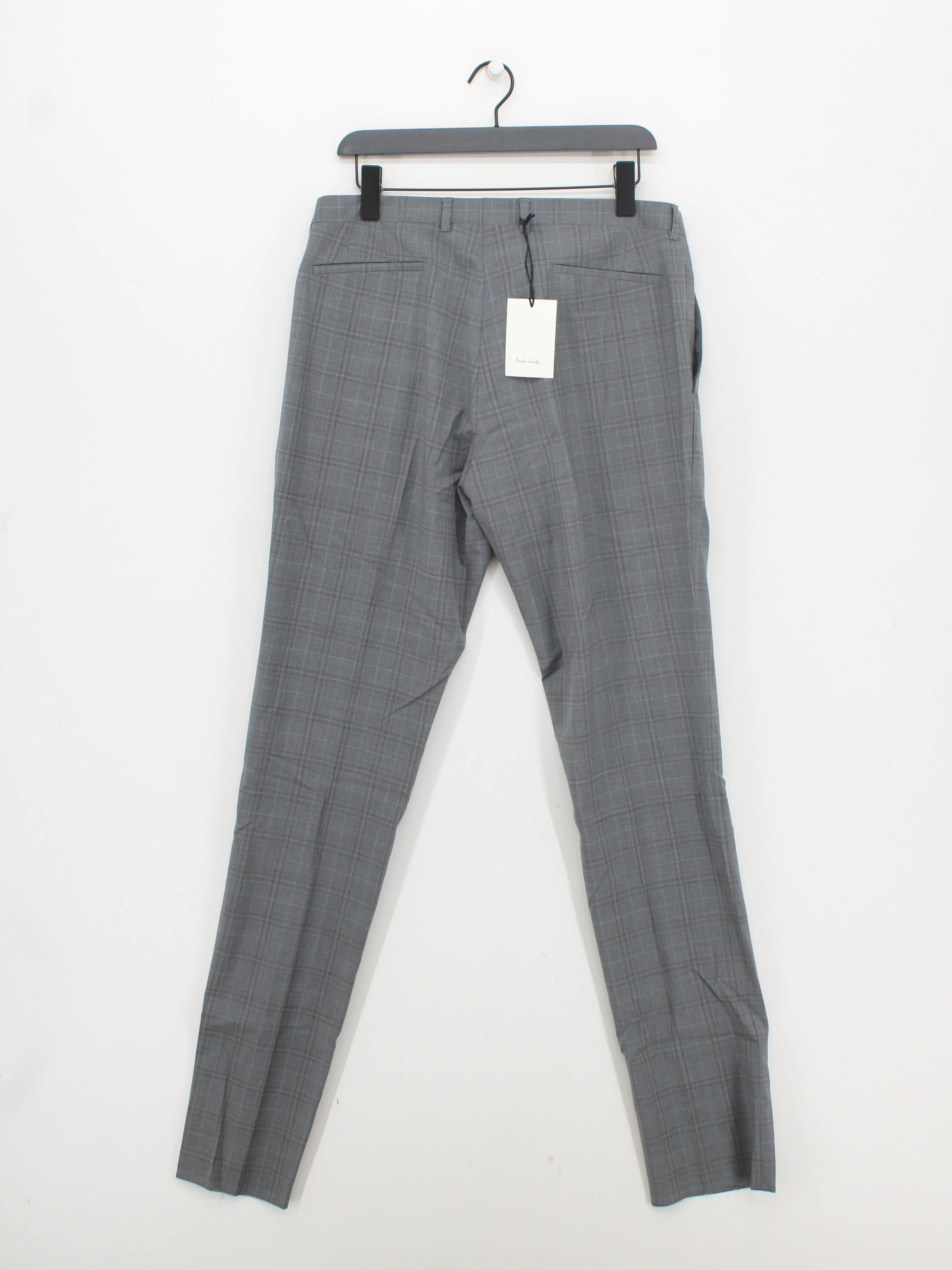 Paul Smith Men's Trousers XL Grey 100% Wool Chino New with tags - Image 2