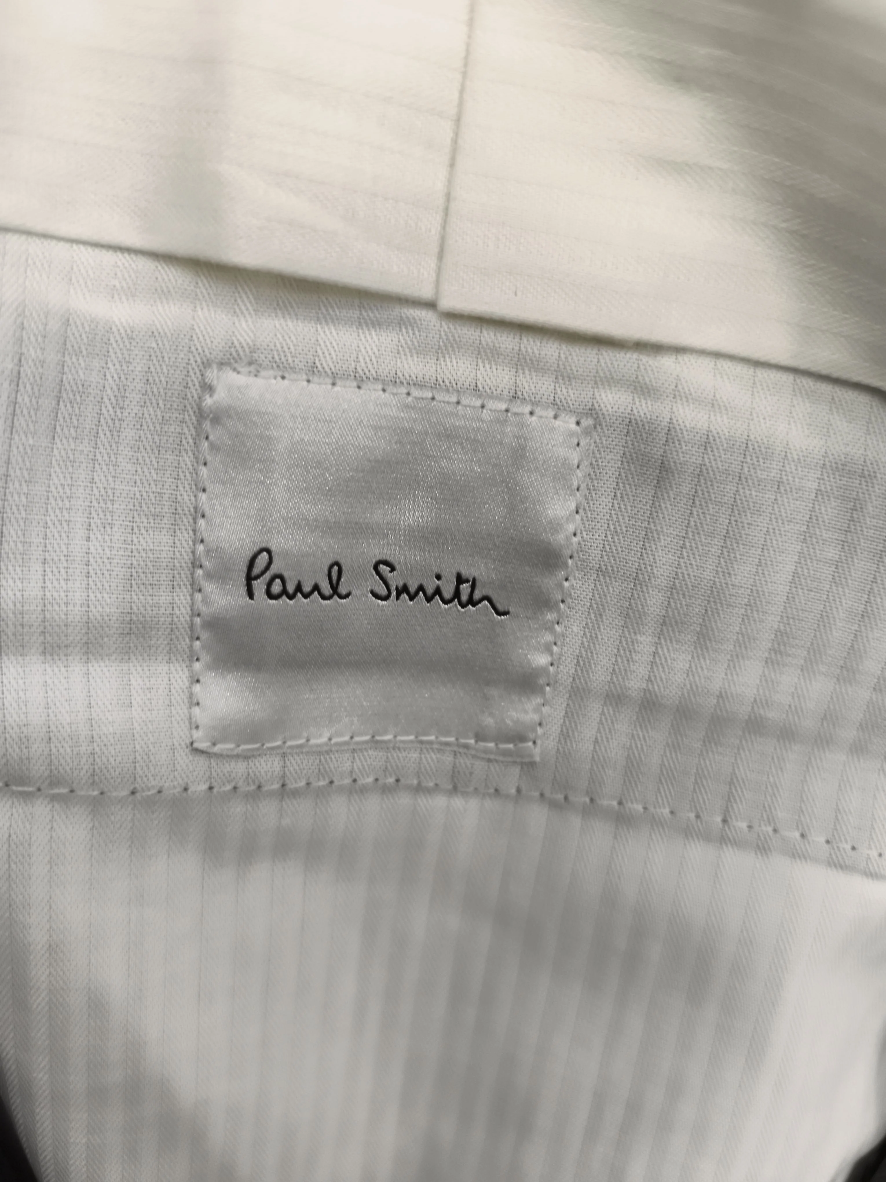 Paul Smith Men's Trousers XL Grey 100% Wool Chino New with tags - Image 5