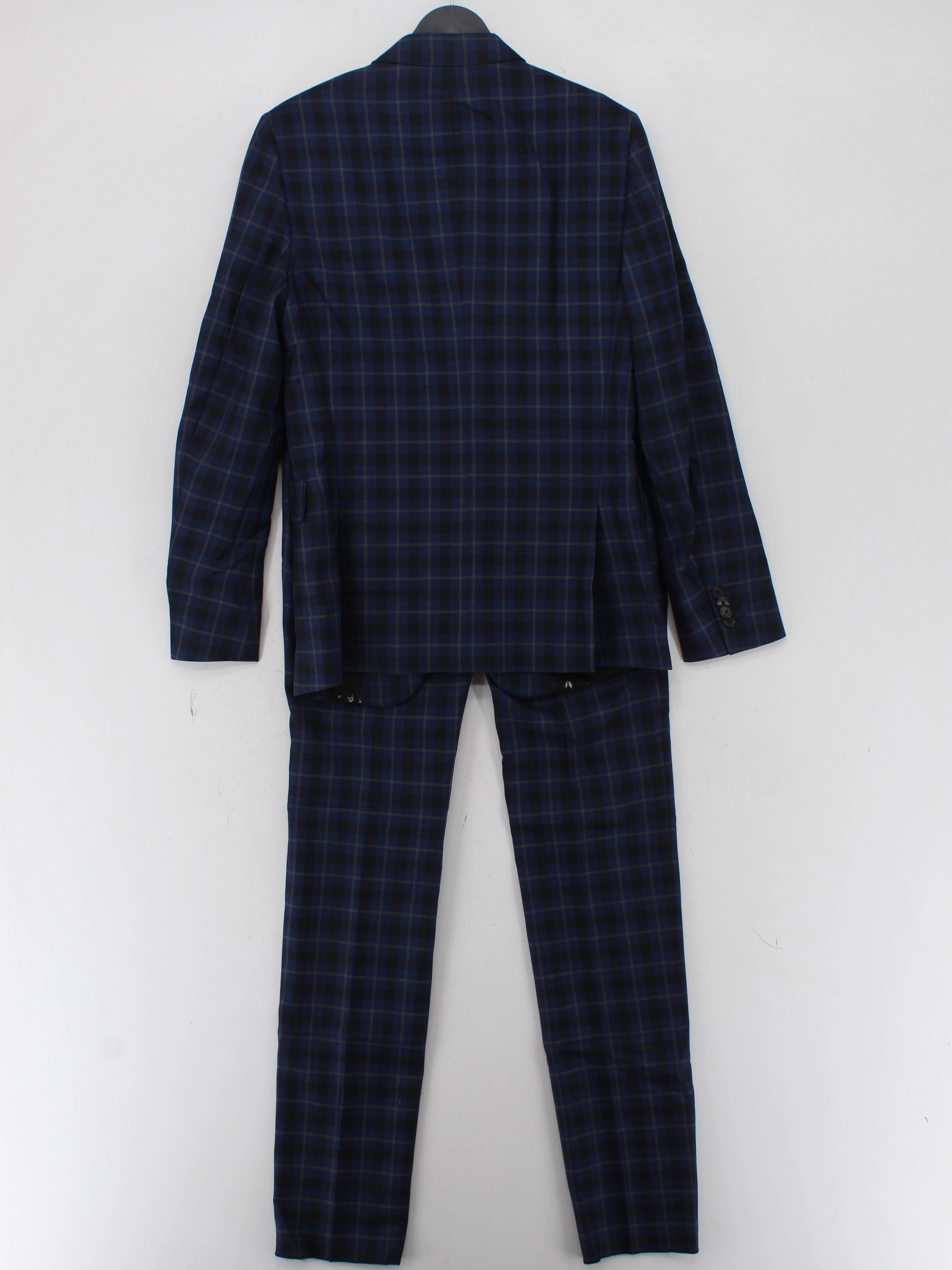 Paul Smith Men's Two Piece Suit Chest: 36 in Blue Wool New with tags - Image 2