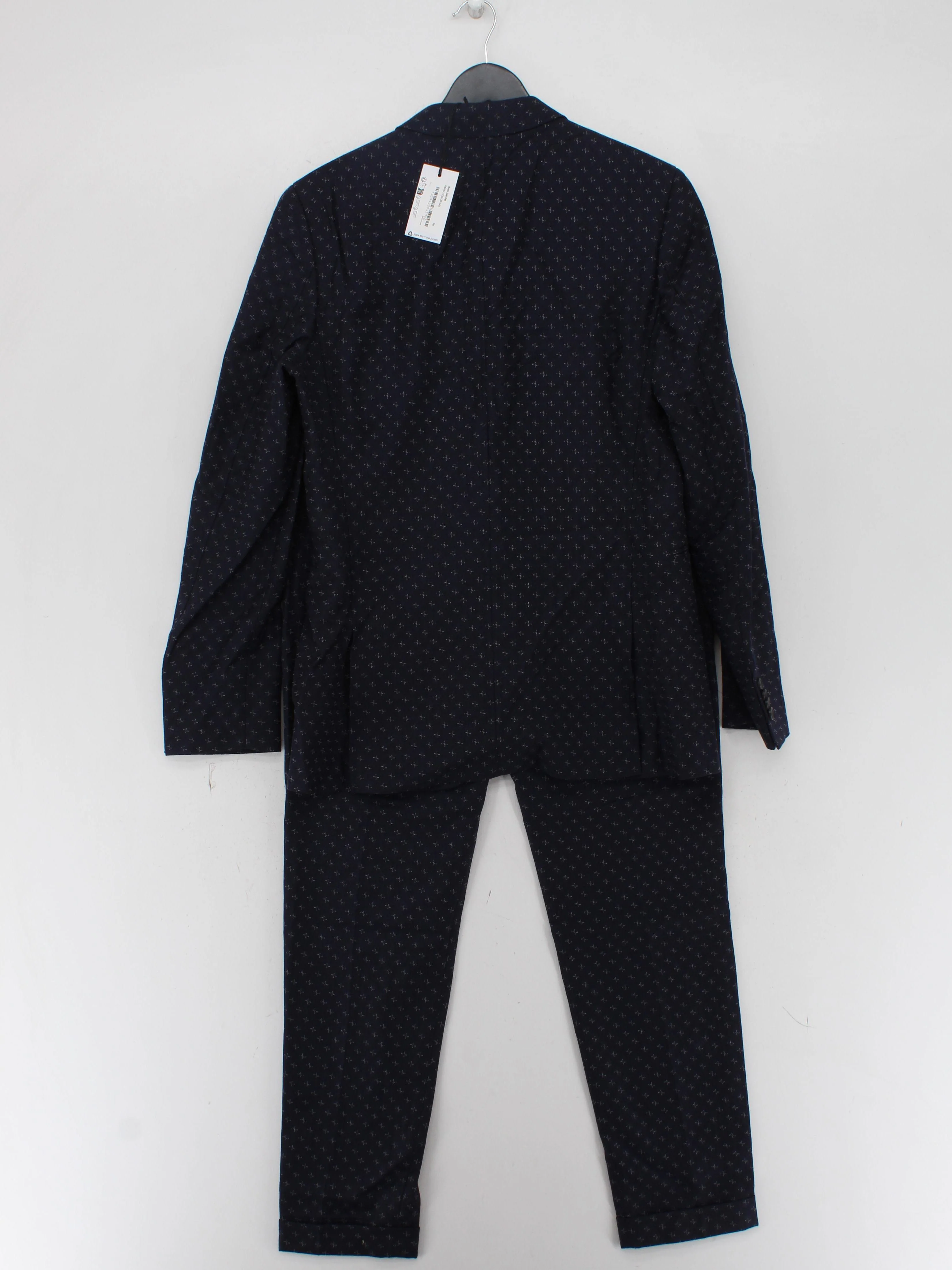 Paul Smith Men's Two Piece Suit Chest: 38 in Blue Wool New with tags - Image 2