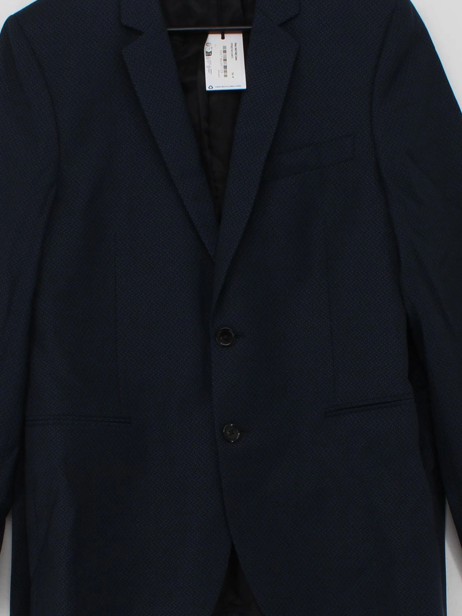 Paul Smith Men's Two Piece Suit Chest: 38 in Blue Wool New with tags - Image 3