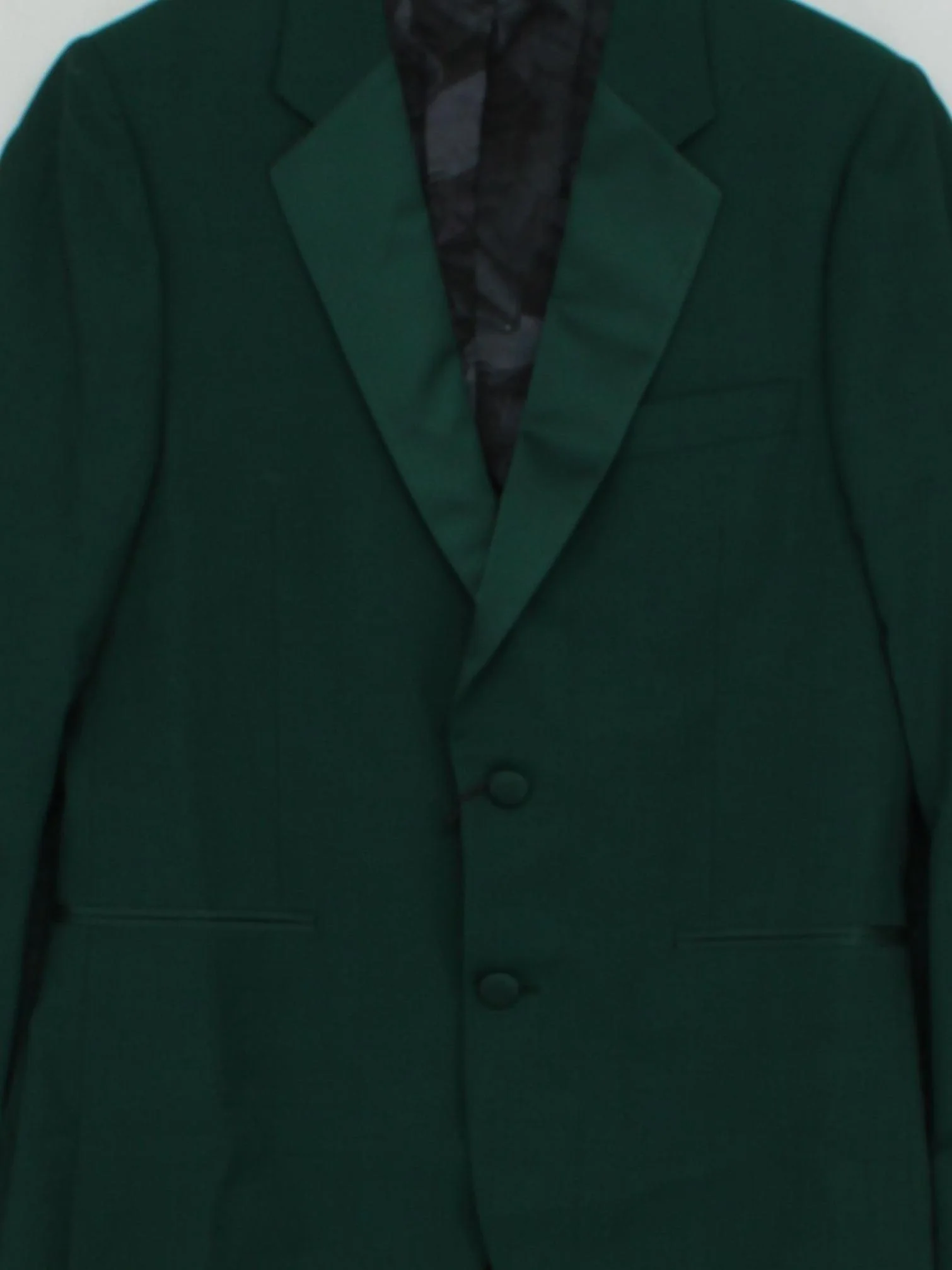 Paul Smith Men's Two Piece Suit Chest: 38 in Green 100% Other Tuxedo - Image 3