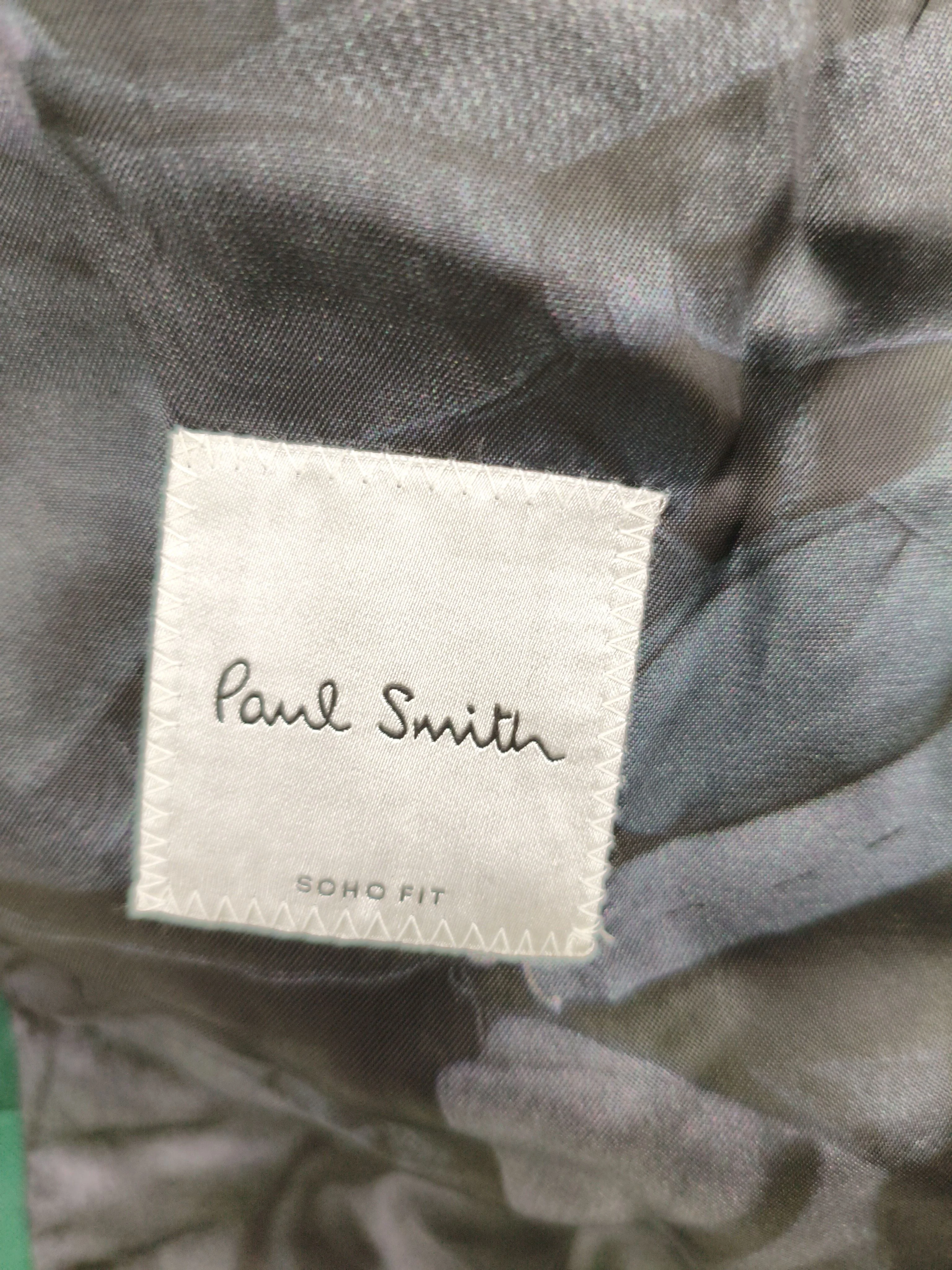 Paul Smith Men's Two Piece Suit Chest: 38 in Green 100% Other Tuxedo - Image 7