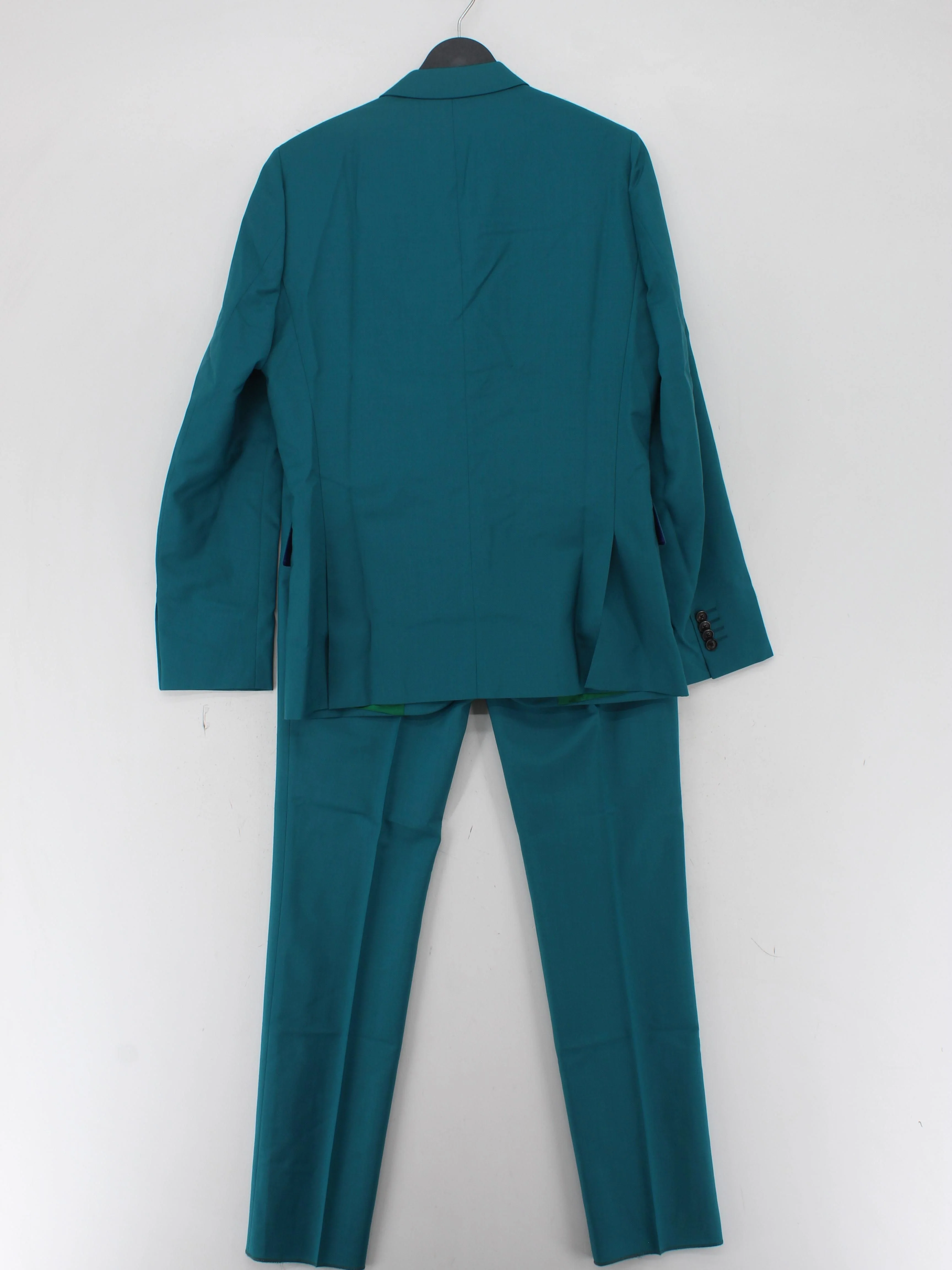 Paul Smith Men's Two Piece Suit Chest: 38 in Green Wool New with tags - Image 2