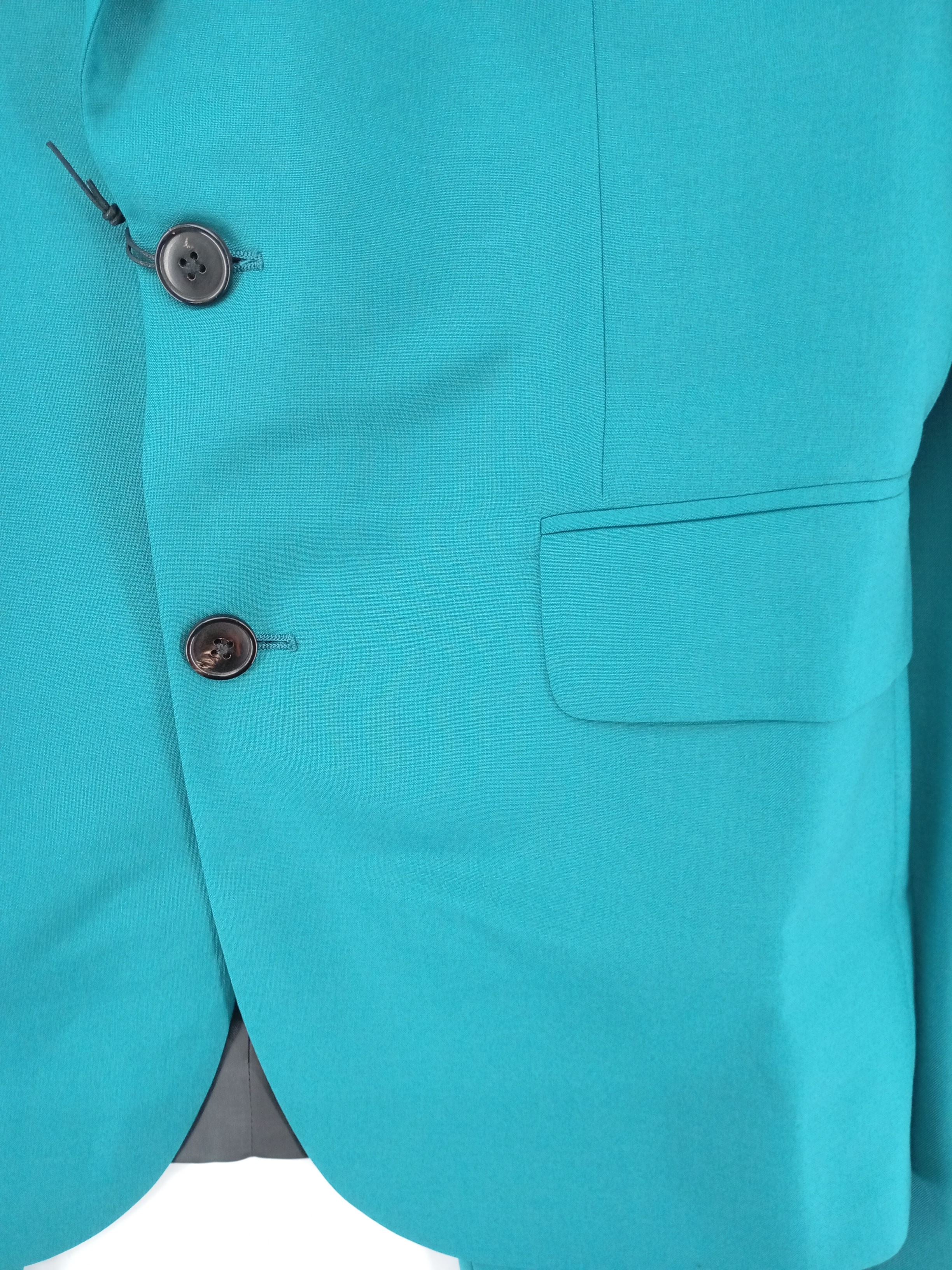 Paul Smith Men's Two Piece Suit Chest: 38 in Green Wool New with tags - Image 5