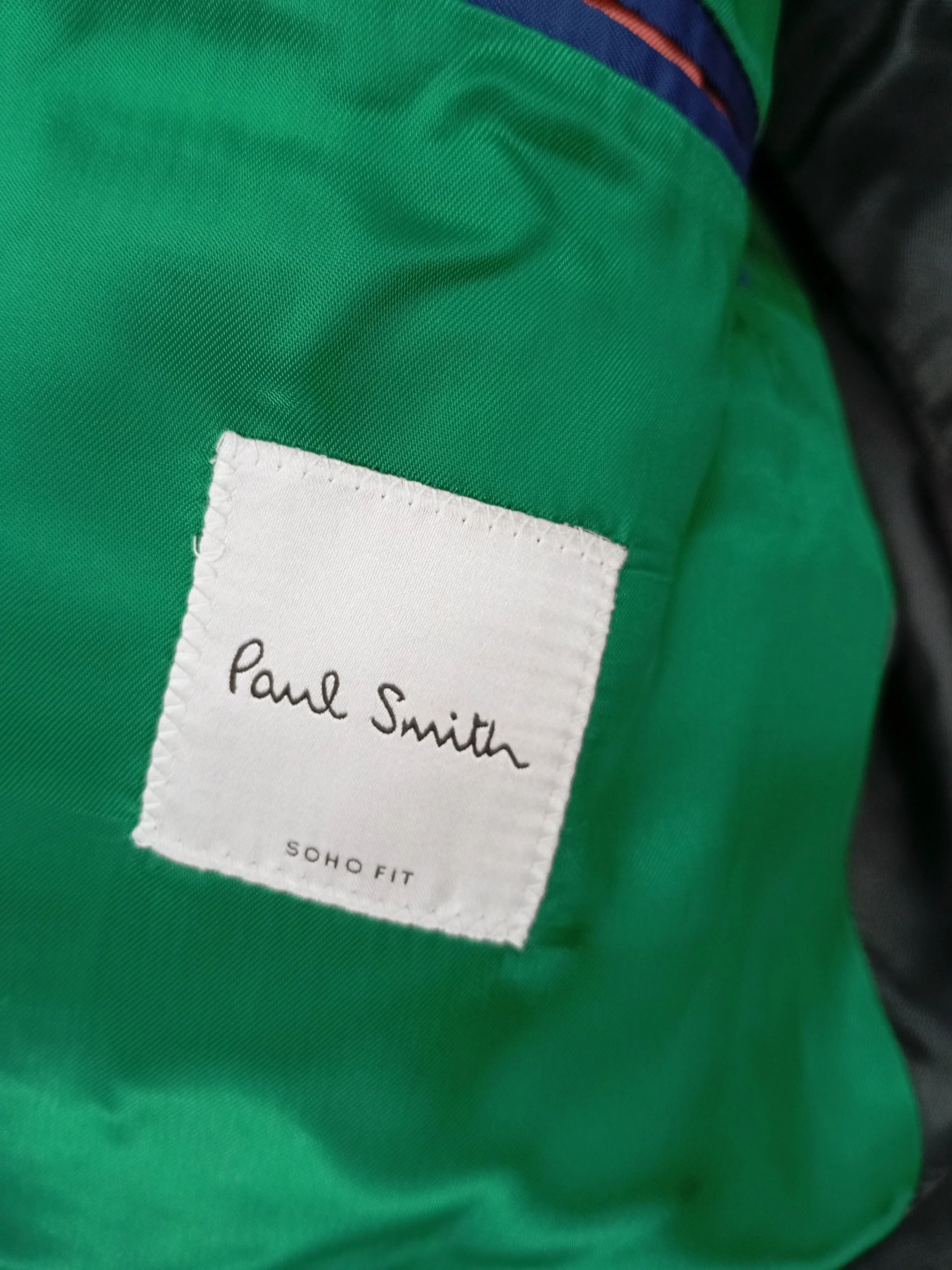 Paul Smith Men's Two Piece Suit Chest: 38 in Green Wool New with tags - Image 6