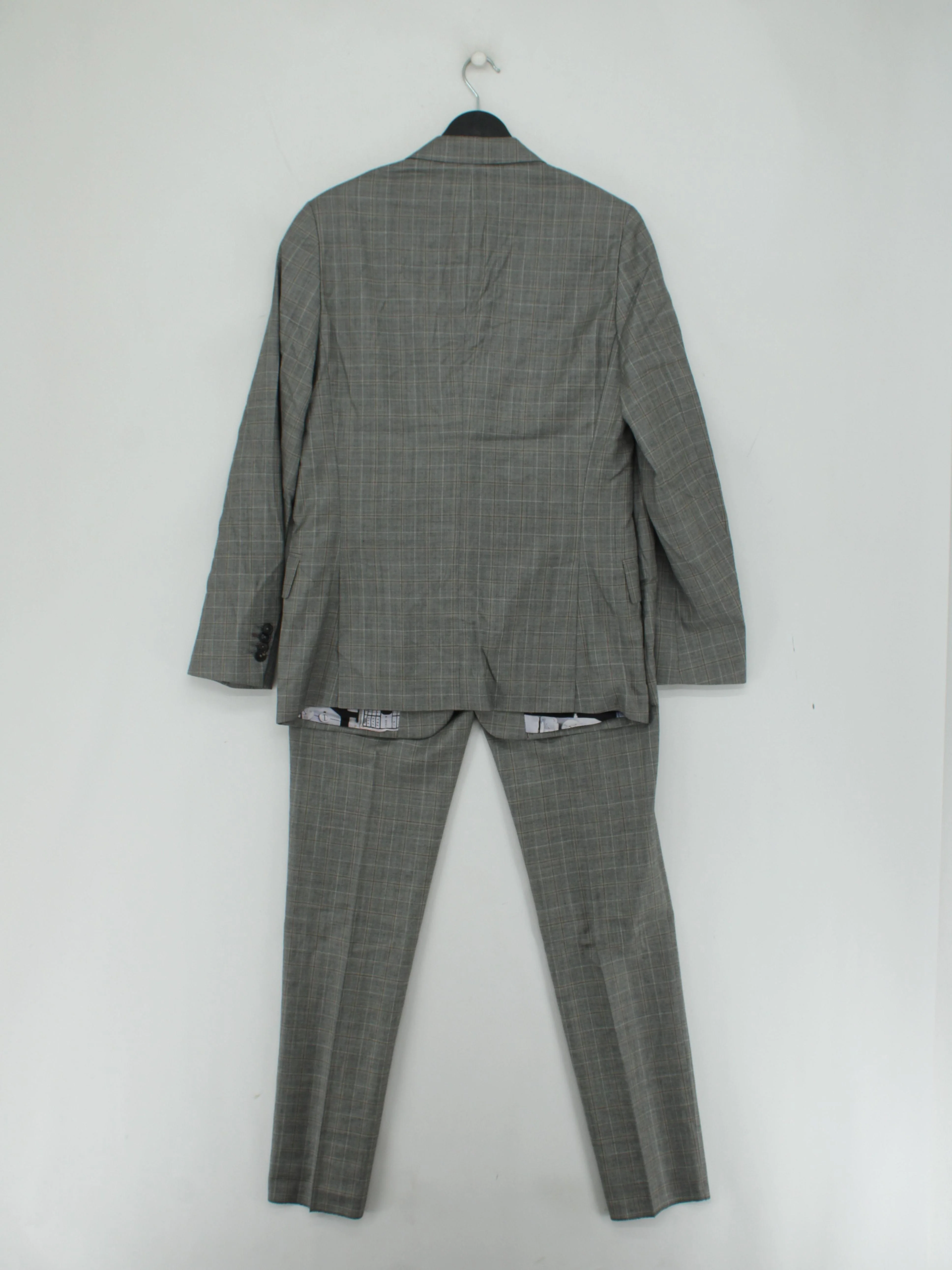 Paul Smith Men's Two Piece Suit Chest: 38 in Grey Wool New with tags - Image 2