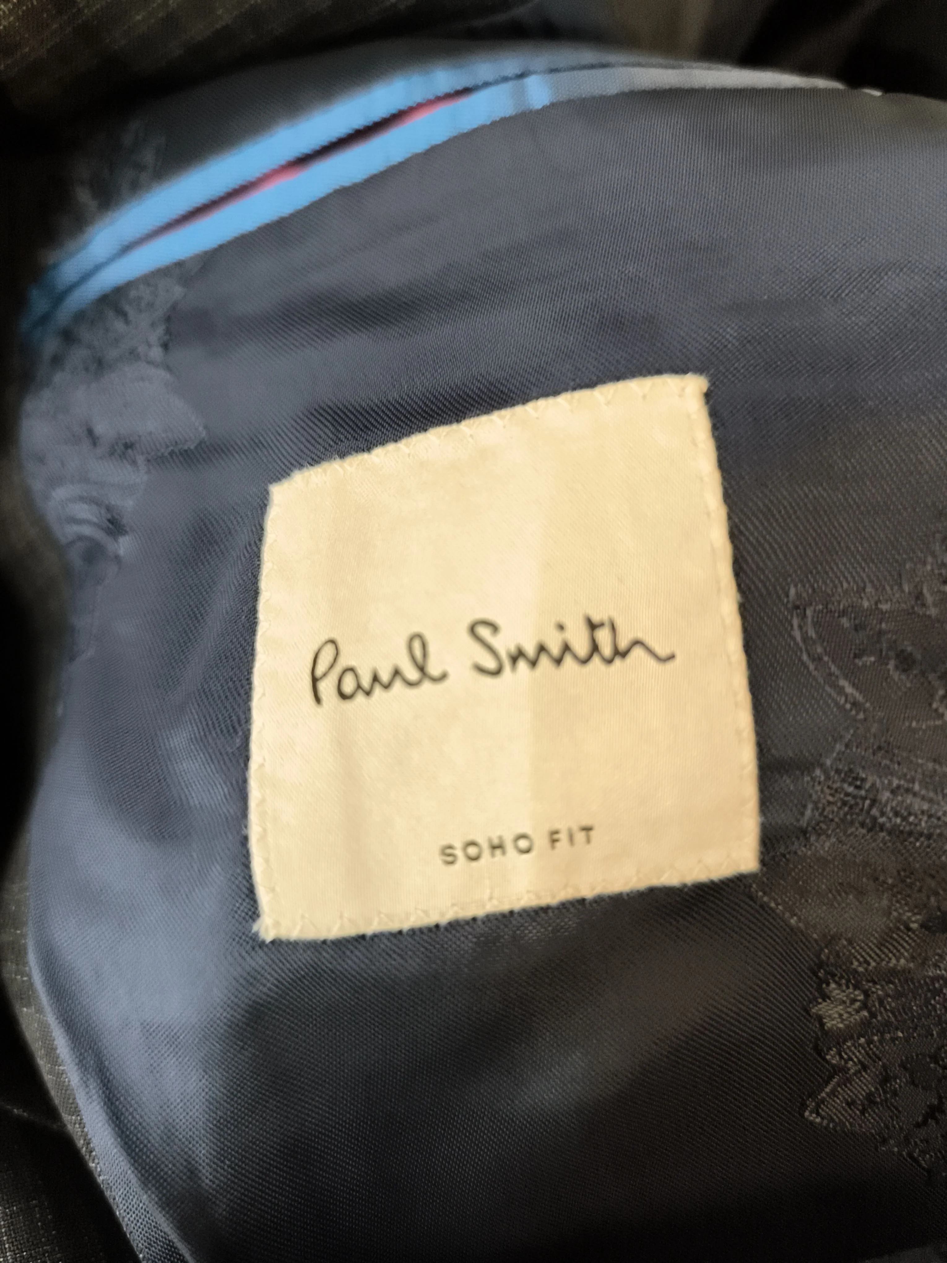 Paul Smith Men's Two Piece Suit Chest: 38 in Grey Wool New with tags - Image 6