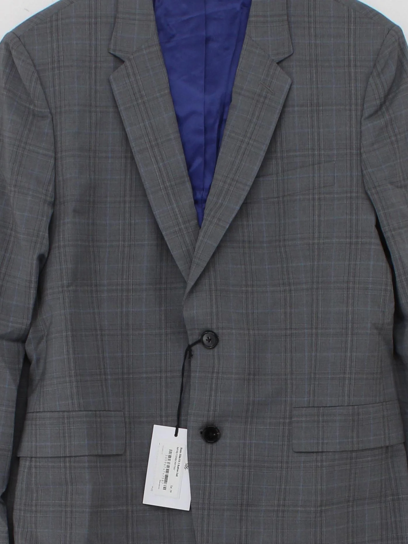 Paul Smith Men's Two Piece Suit Chest: 38 in Grey Wool New with tags - Image 3