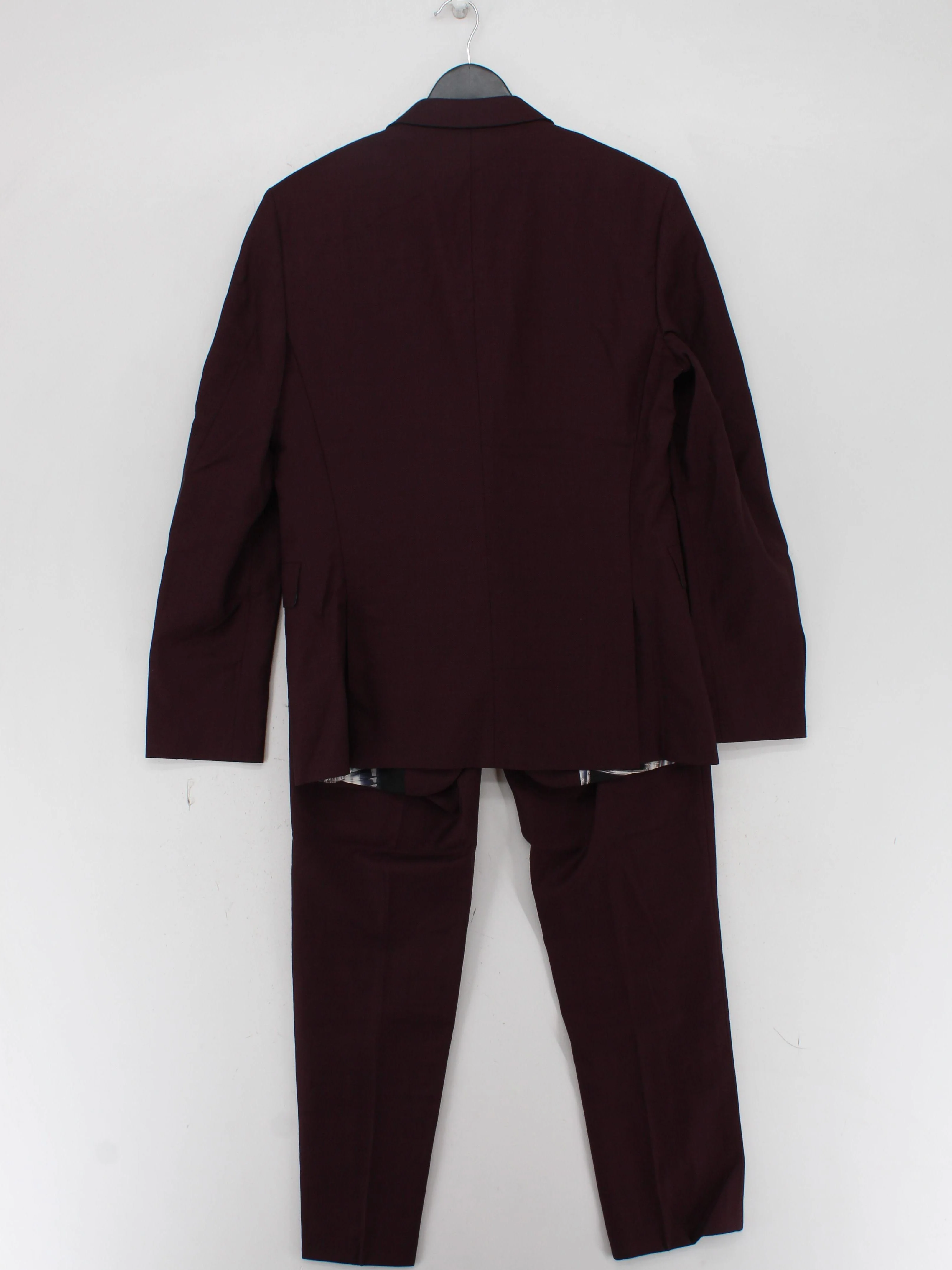 Paul Smith Men's Two Piece Suit Chest: 38 in Red Wool New with tags - Image 2