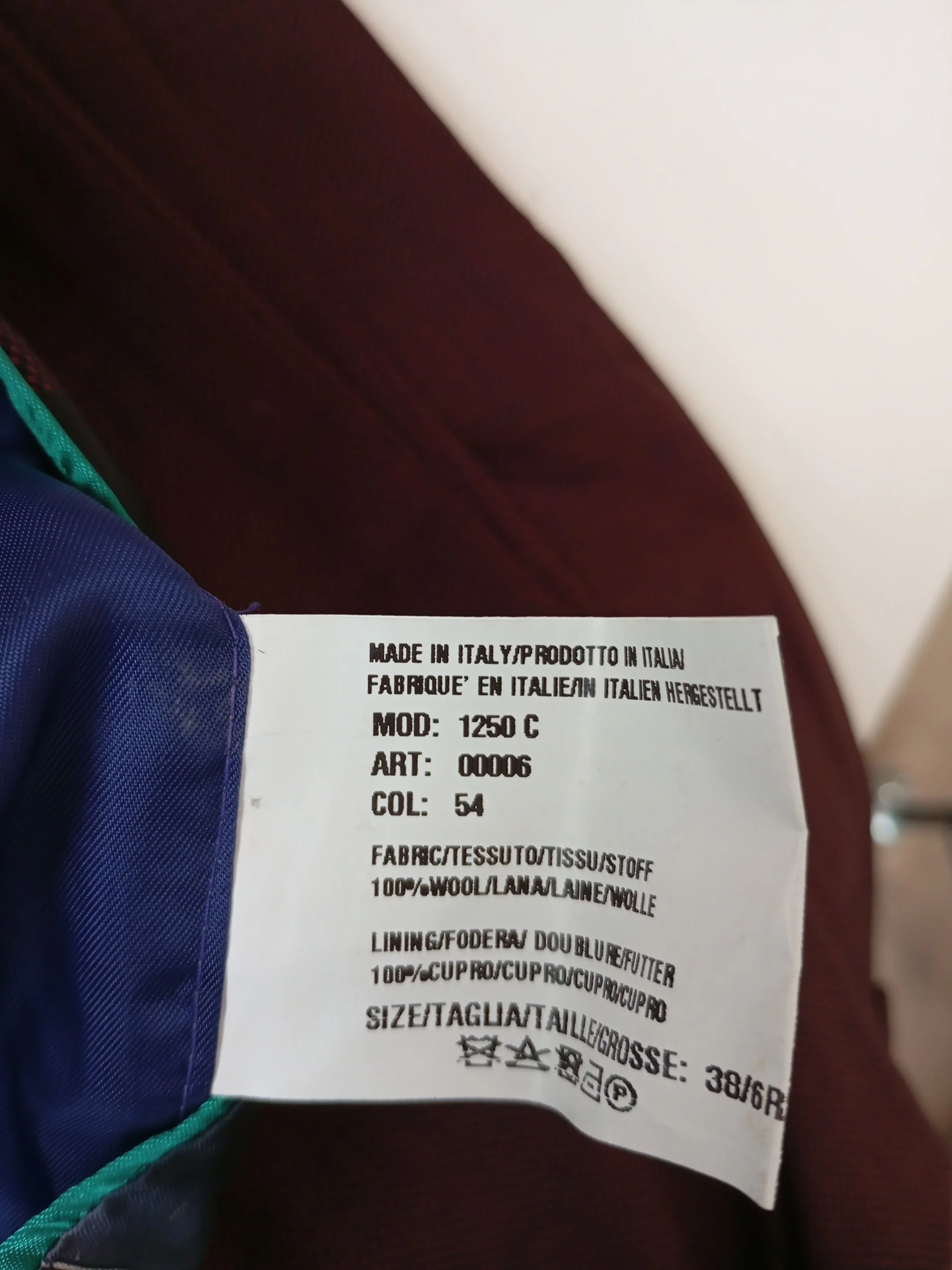Paul Smith Men's Two Piece Suit Chest: 38 in Red Wool New with tags - Image 7