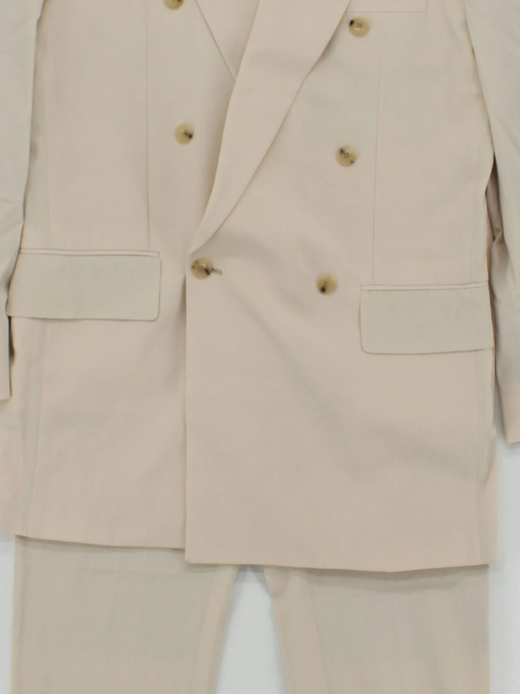 Paul Smith Men's Two Piece Suit Chest: 38 in Tan 100% Other 2 Piece - Image 3