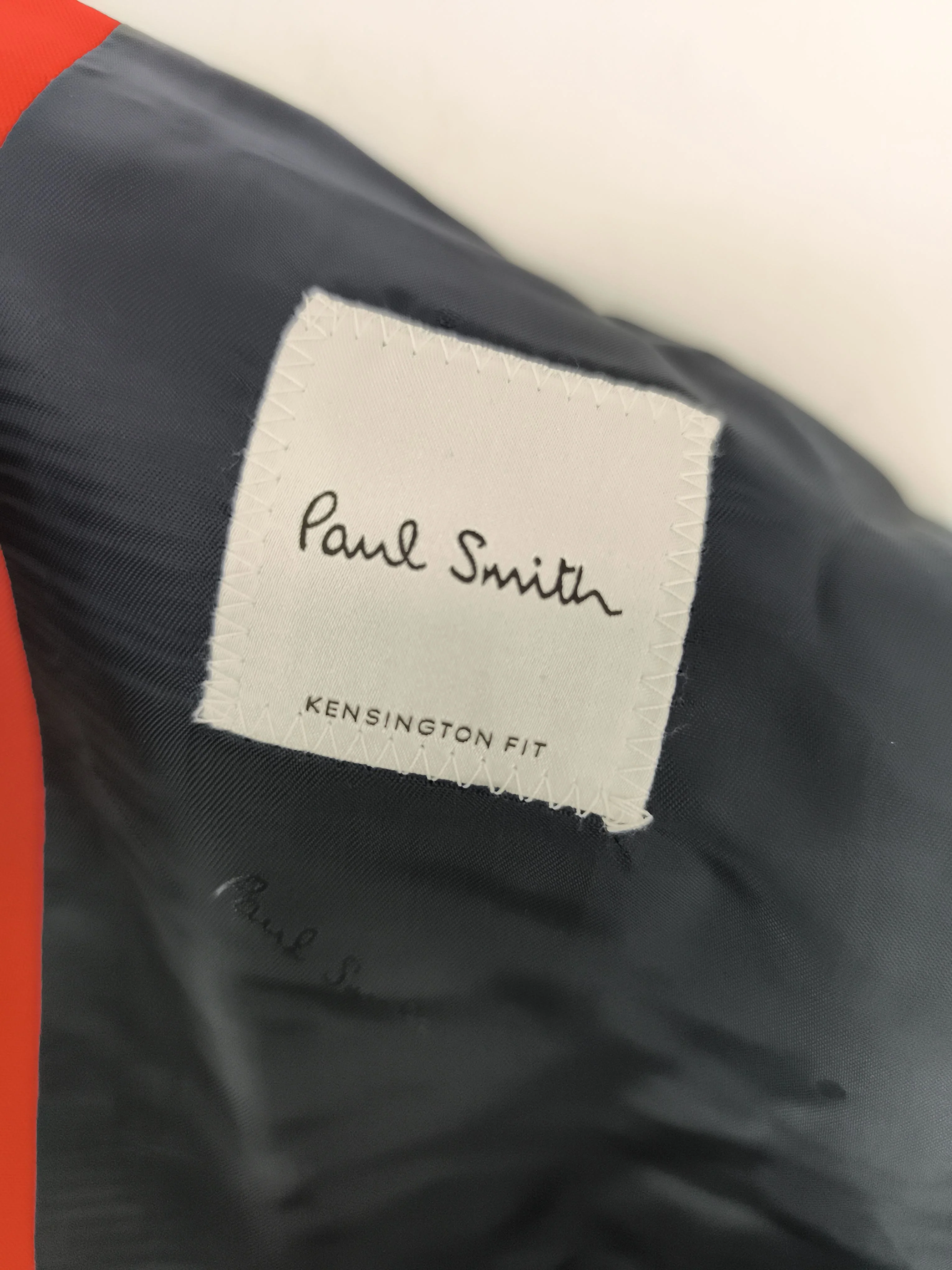 Paul Smith Men's Two Piece Suit Chest: 40 in Red Wool New with tags - Image 6