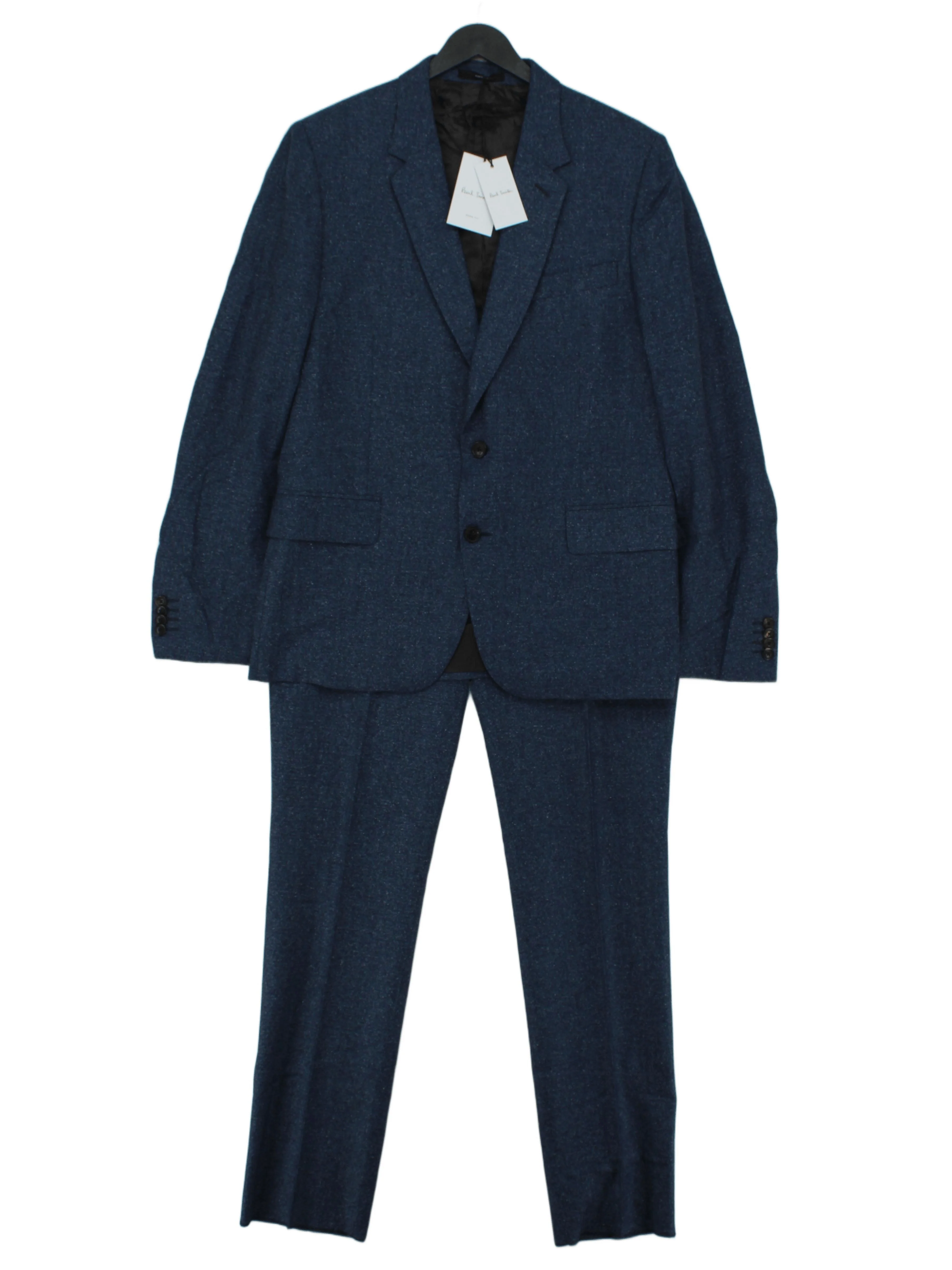 Paul Smith Men's Two Piece Suit Chest: 42 in Blue Wool New with tags
