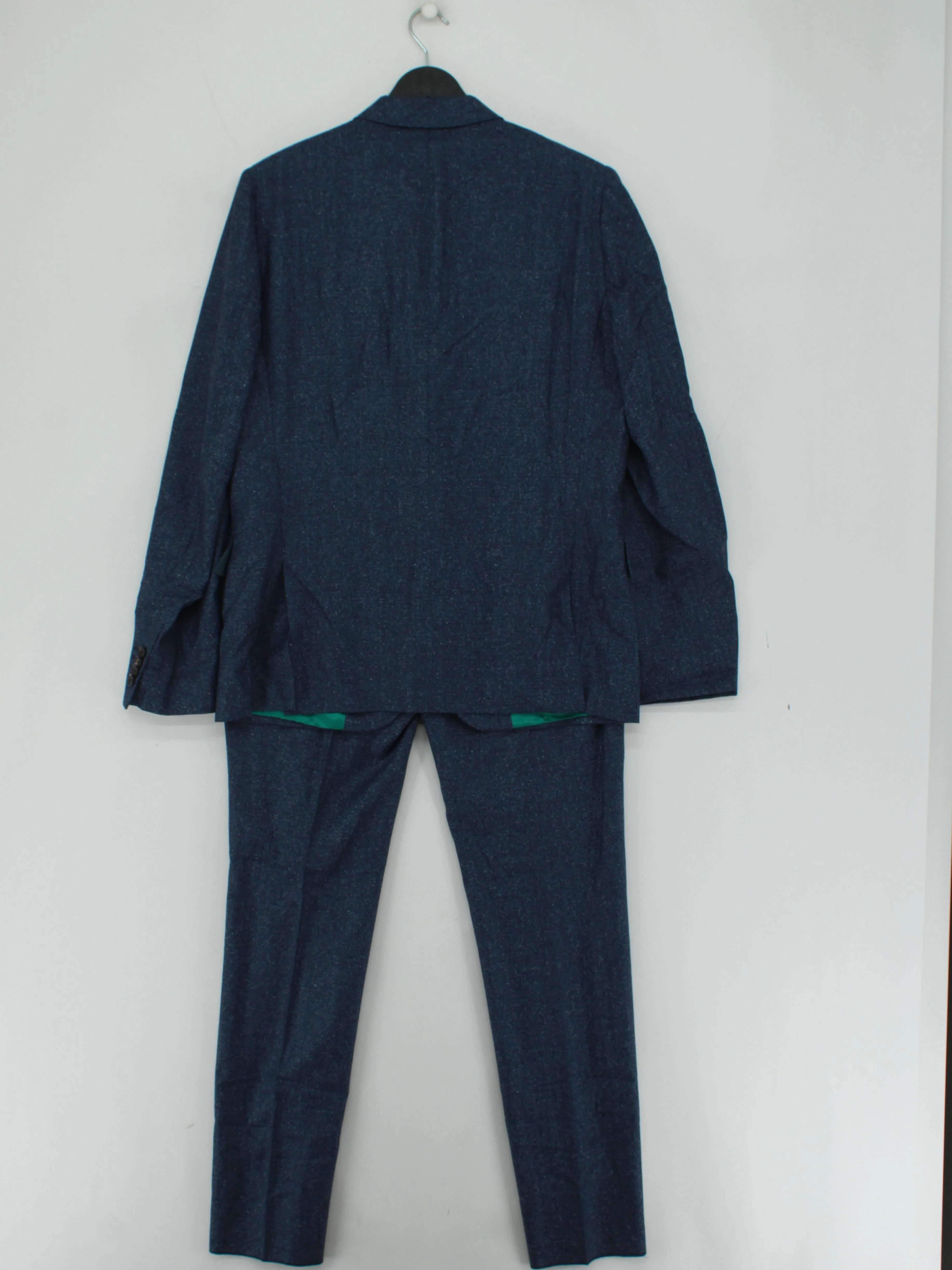 Paul Smith Men's Two Piece Suit Chest: 42 in Blue Wool New with tags - Image 2