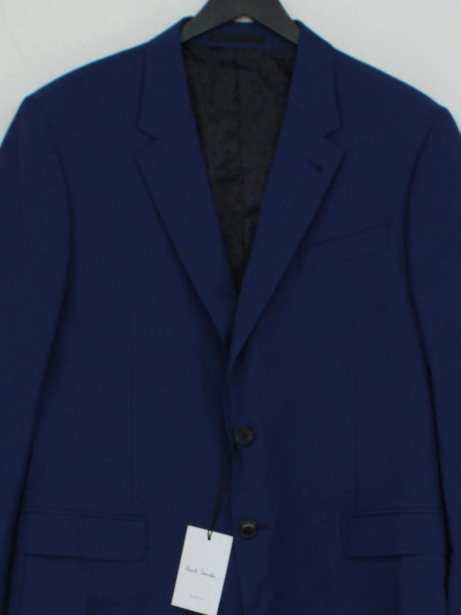 Paul Smith Men's Two Piece Suit Chest: 42 in Blue Wool New with tags - Image 3