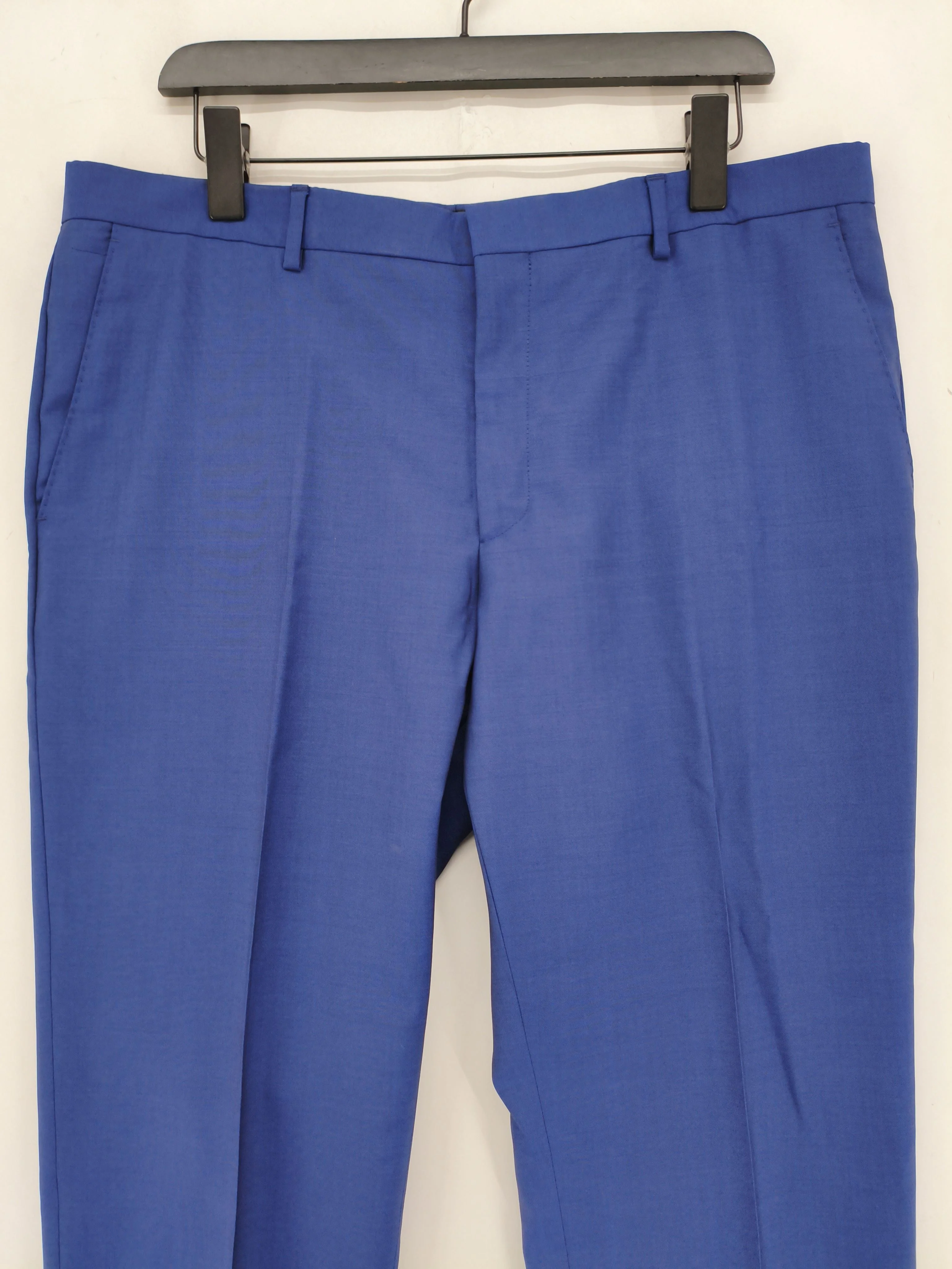 Paul Smith Men's Two Piece Suit Chest: 42 in Blue Wool New with tags - Image 5