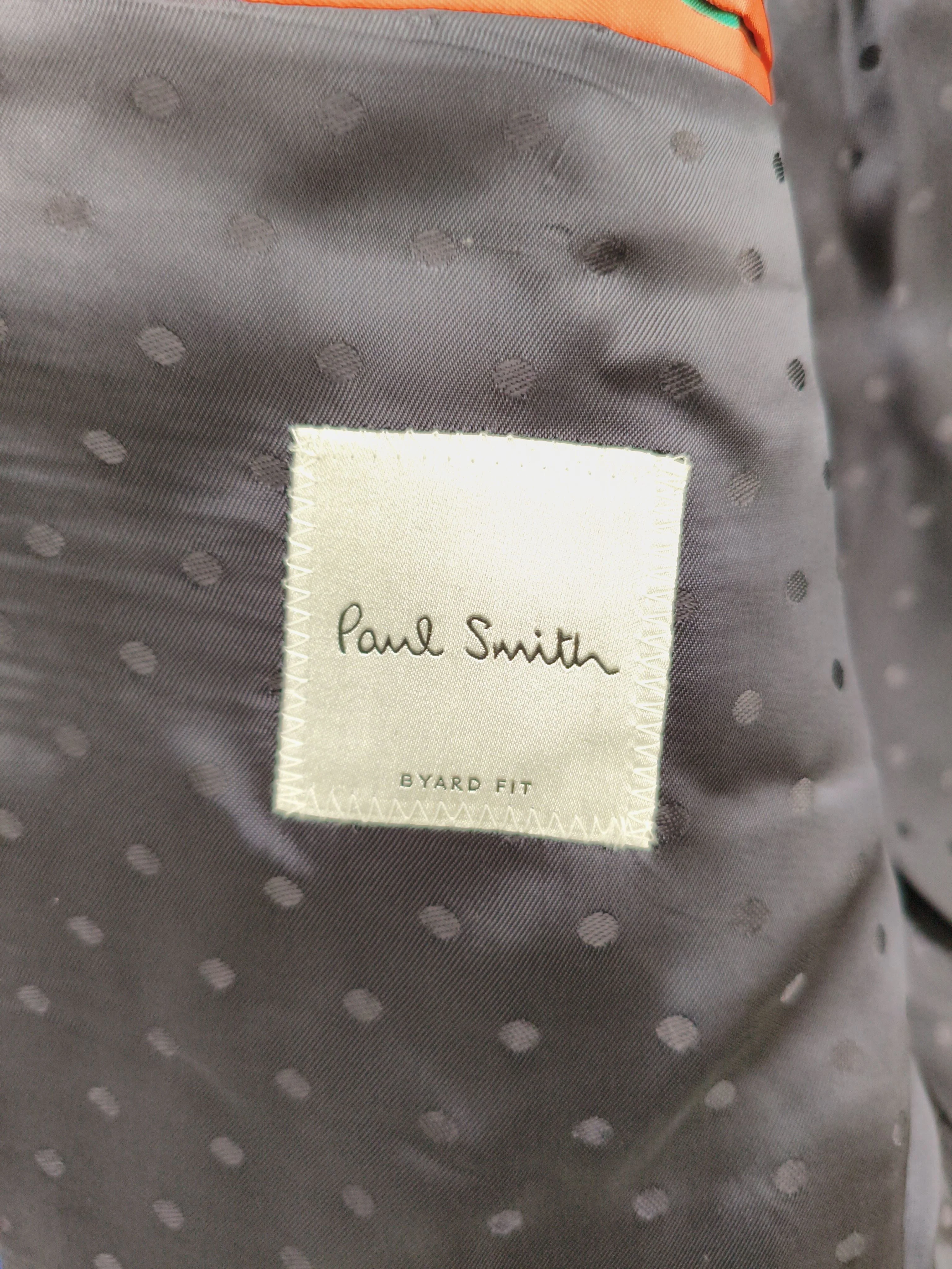 Paul Smith Men's Two Piece Suit Chest: 42 in Blue Wool New with tags - Image 6