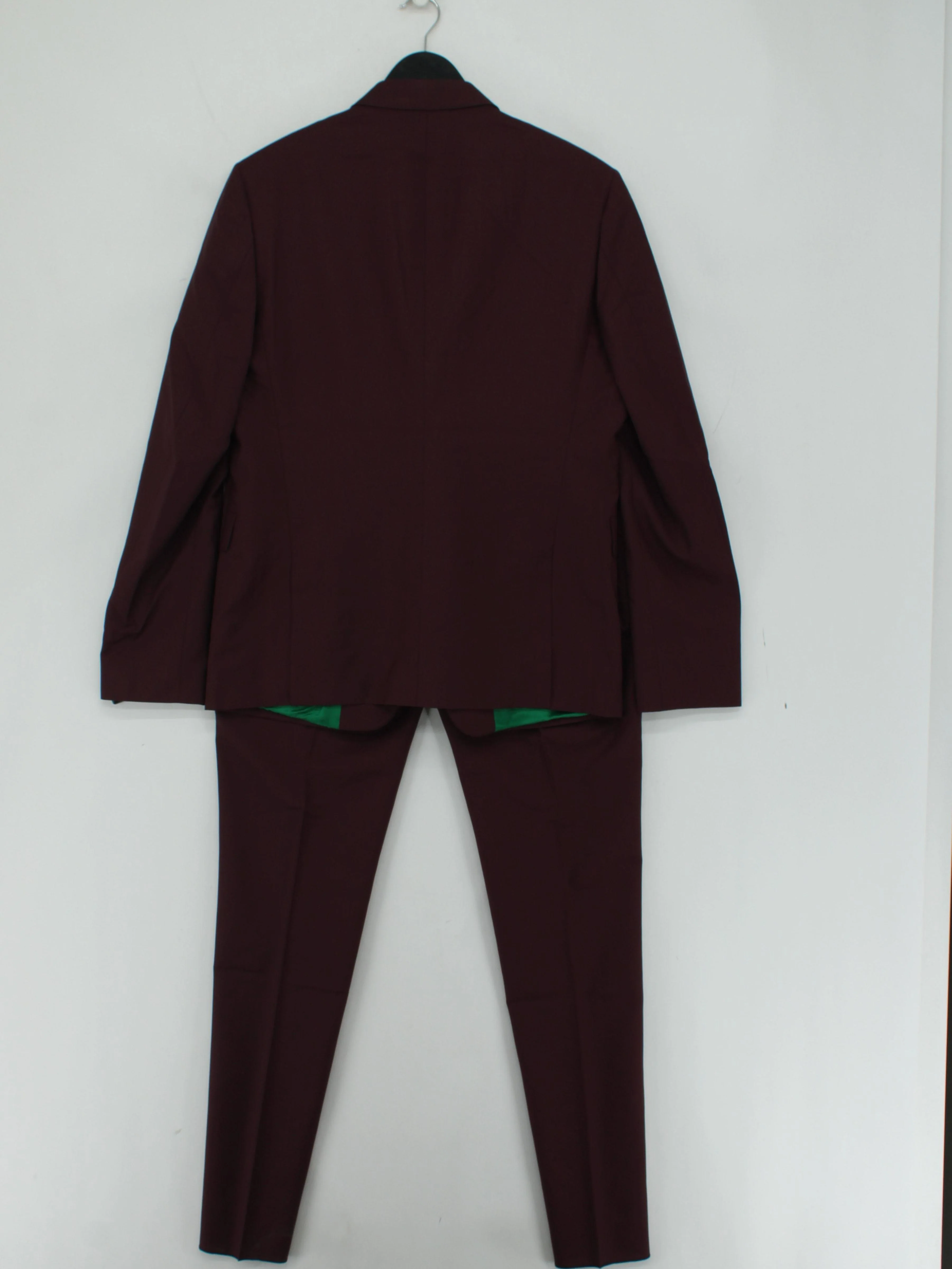 Paul Smith Men's Two Piece Suit Chest: 42 in Purple Wool - Image 2