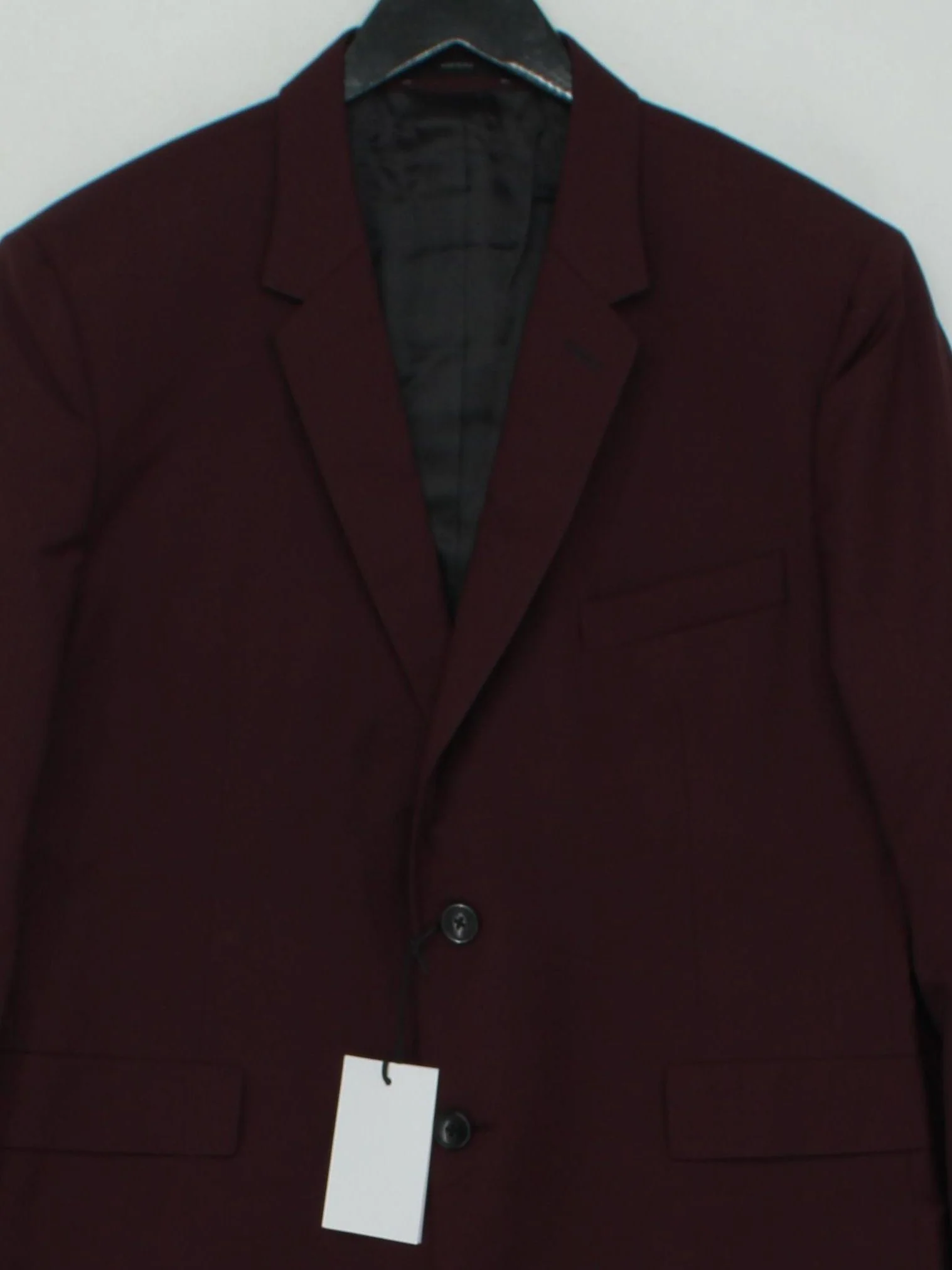 Paul Smith Men's Two Piece Suit Chest: 42 in Purple Wool - Image 3