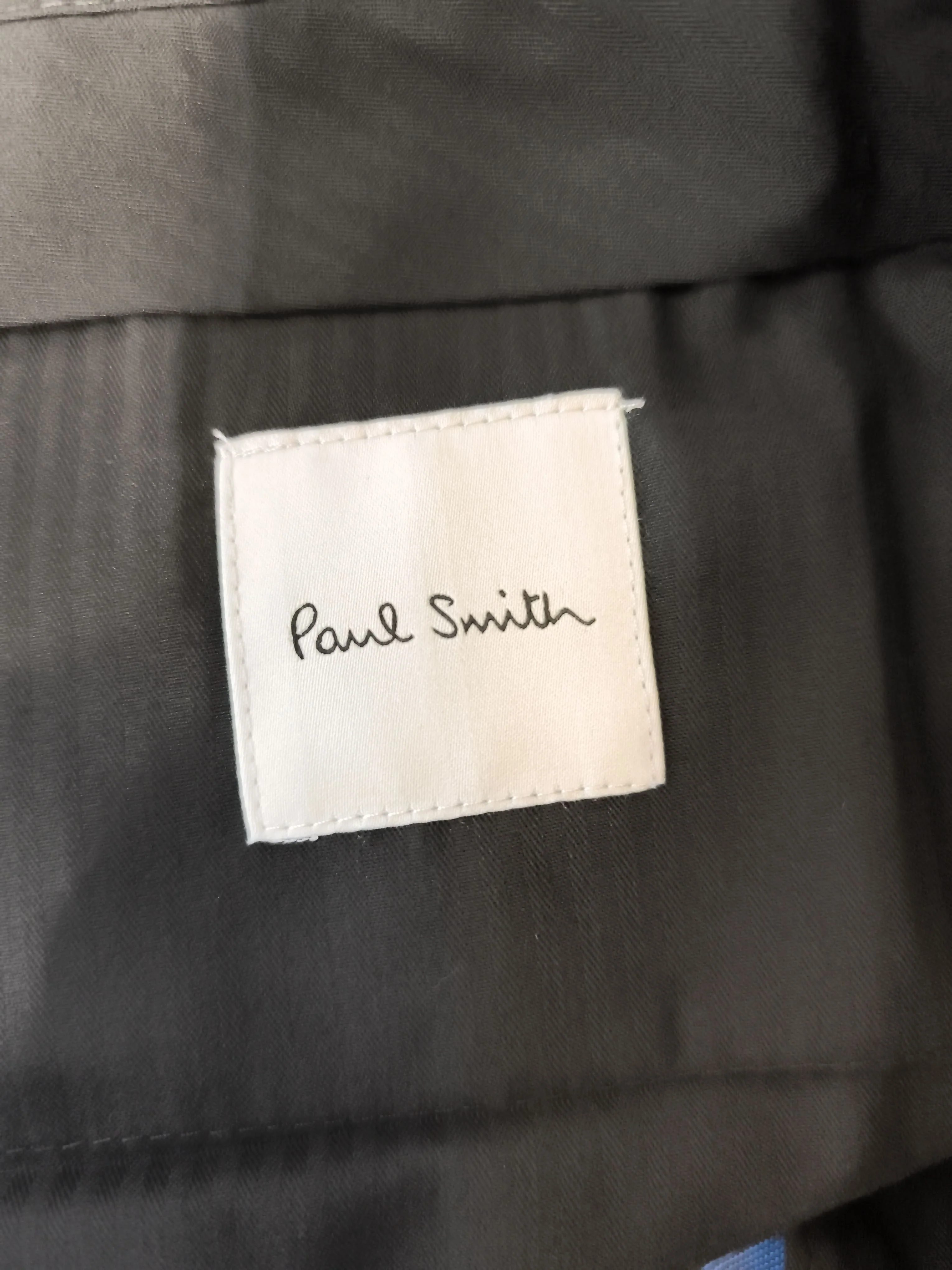 Paul Smith Men's Two Piece Suit Chest: 44 in Blue Wool New with tags - Image 6