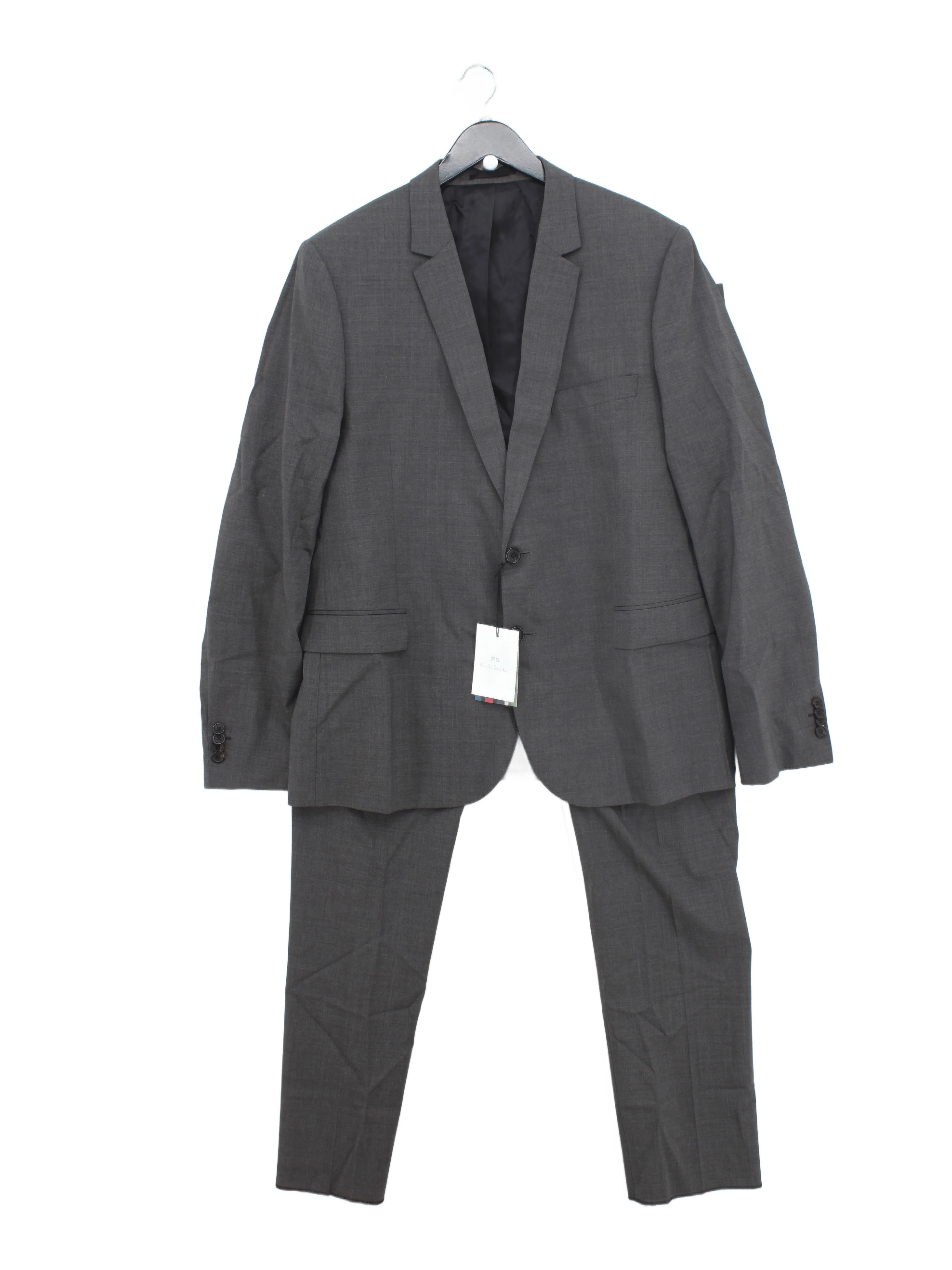 Paul Smith Men's Two Piece Suit Chest: 44 in Grey Wool New with tags