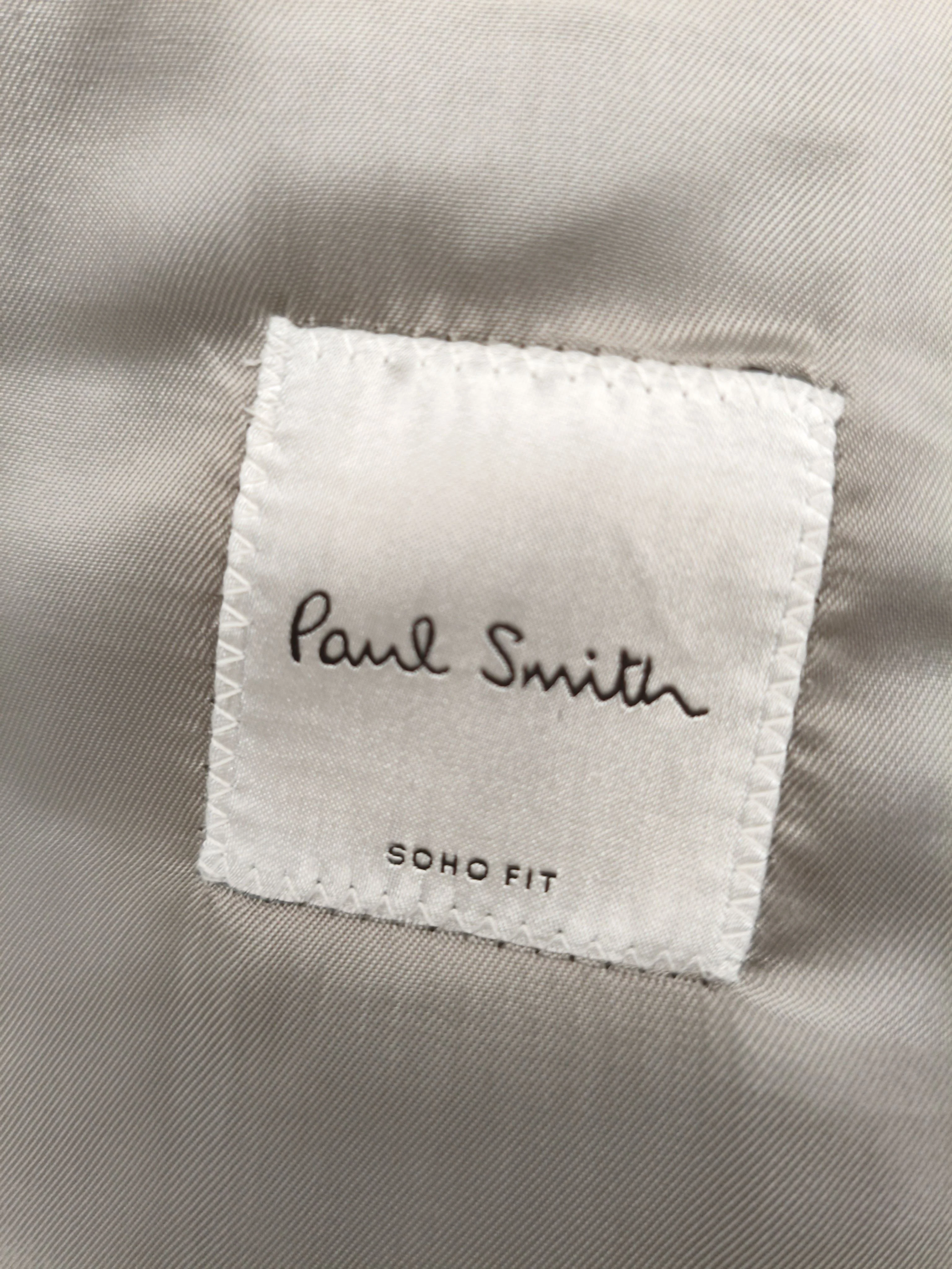 Paul Smith Men's Two Piece Suit Chest: 44 in Grey Wool New with tags - Image 6