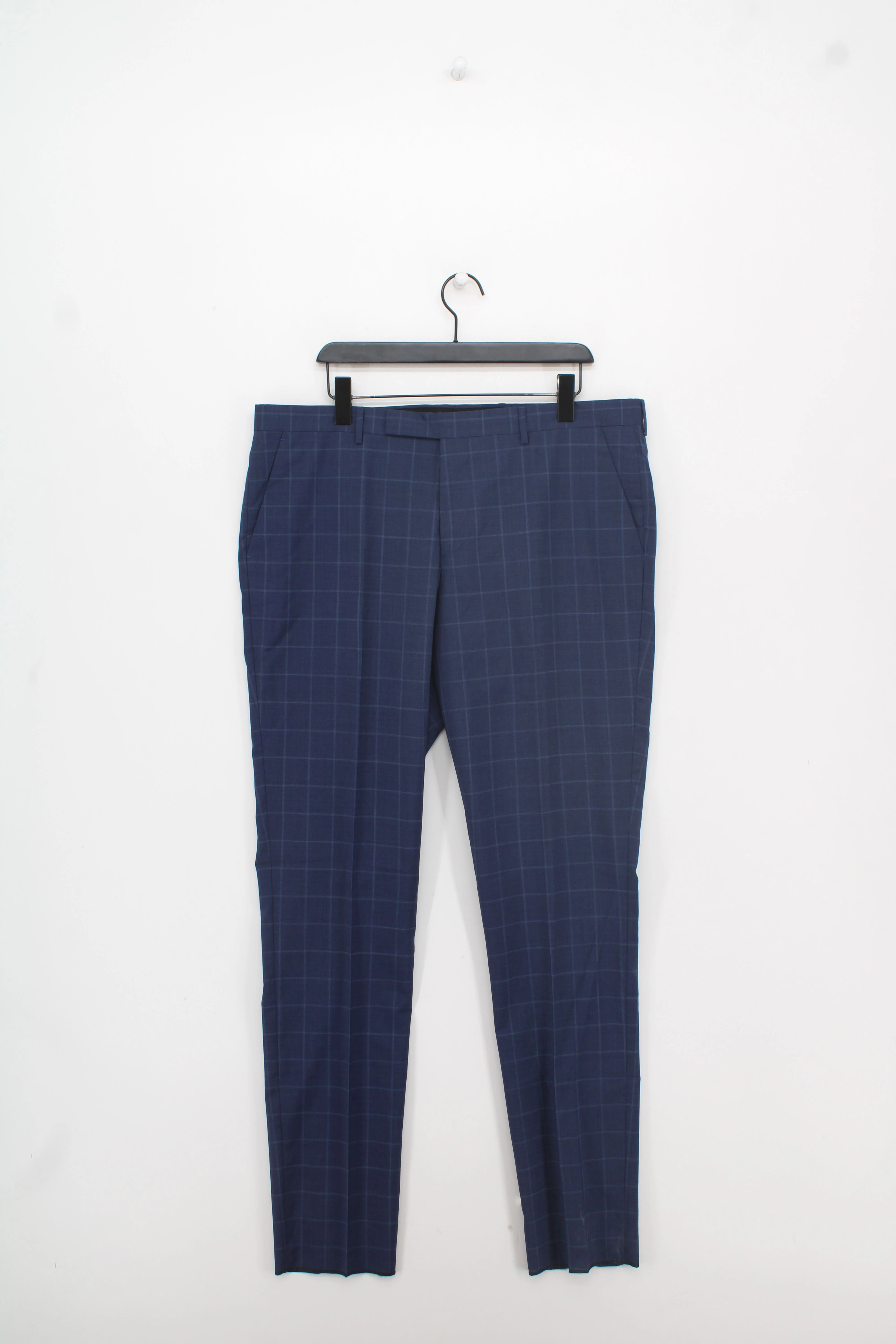 Paul Smith Men's Two Piece Suit Chest: 46 in Blue Wool New with tags - Image 5