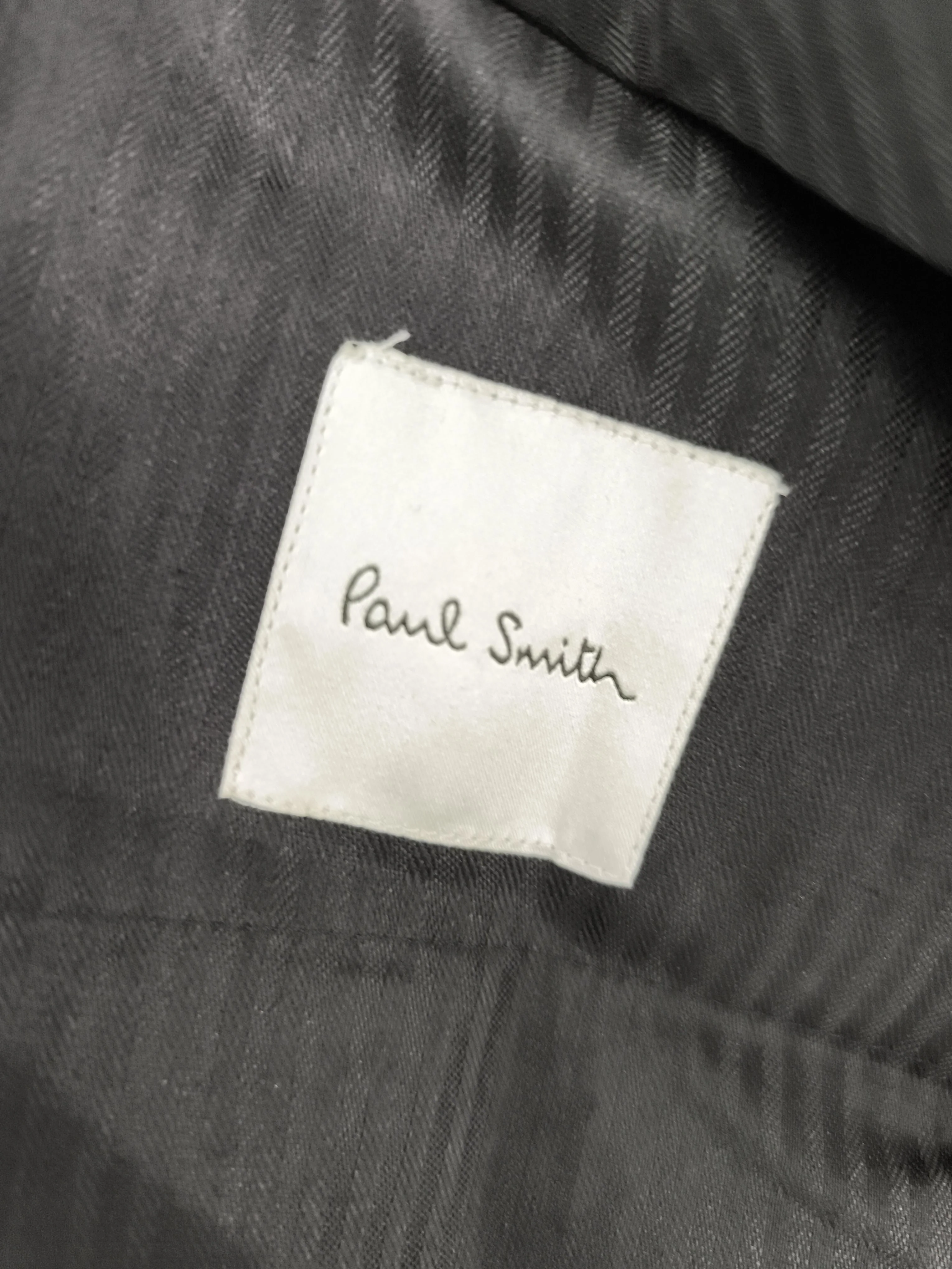 Paul Smith Men's Two Piece Suit Chest: 46 in Blue Wool New with tags - Image 6