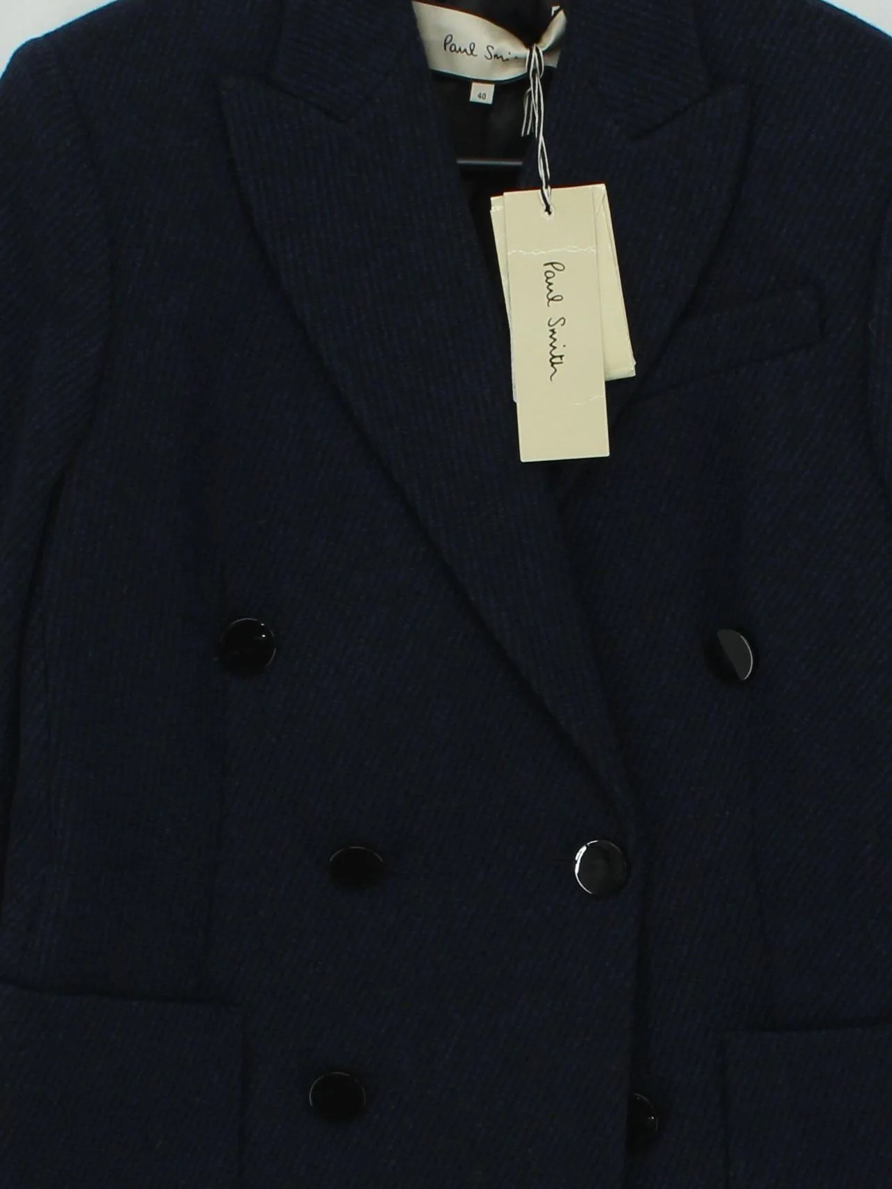 Paul Smith Overcoat jacket blue RRP £975 - Image 3