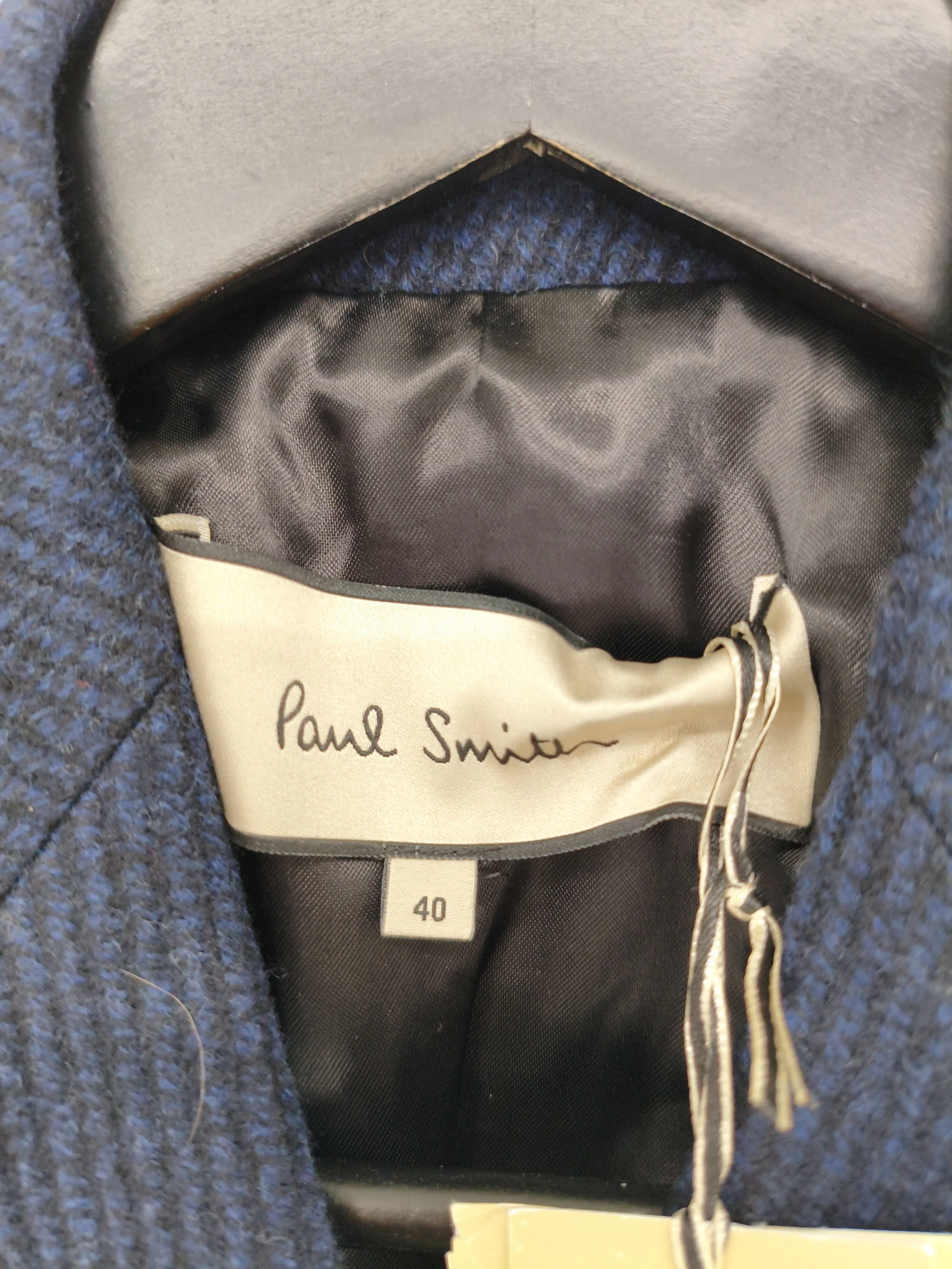 Paul Smith Overcoat jacket blue RRP £975 - Image 5