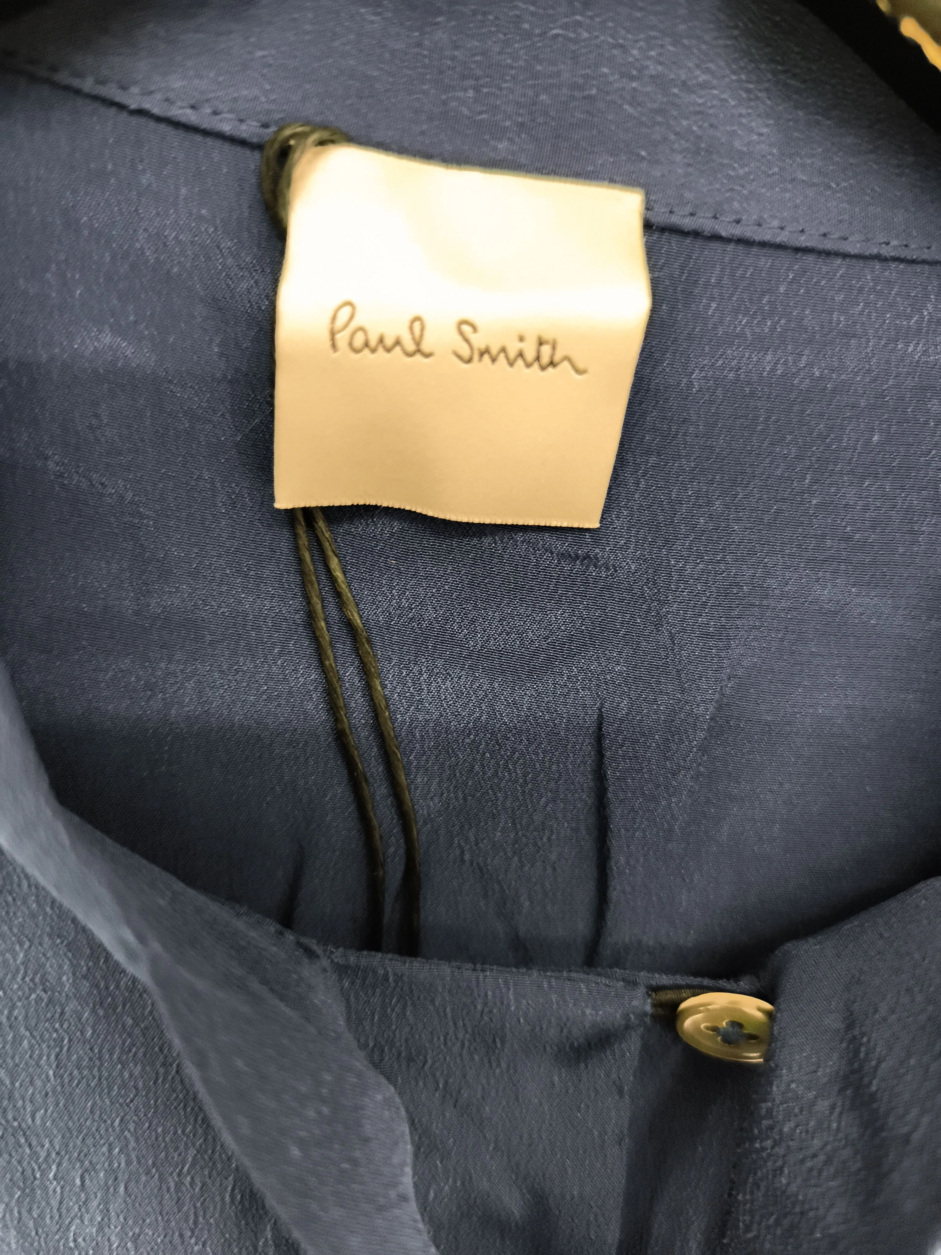 Paul Smith Shirt Midi Dress UK12 in Blue RRP £420 - Image 5