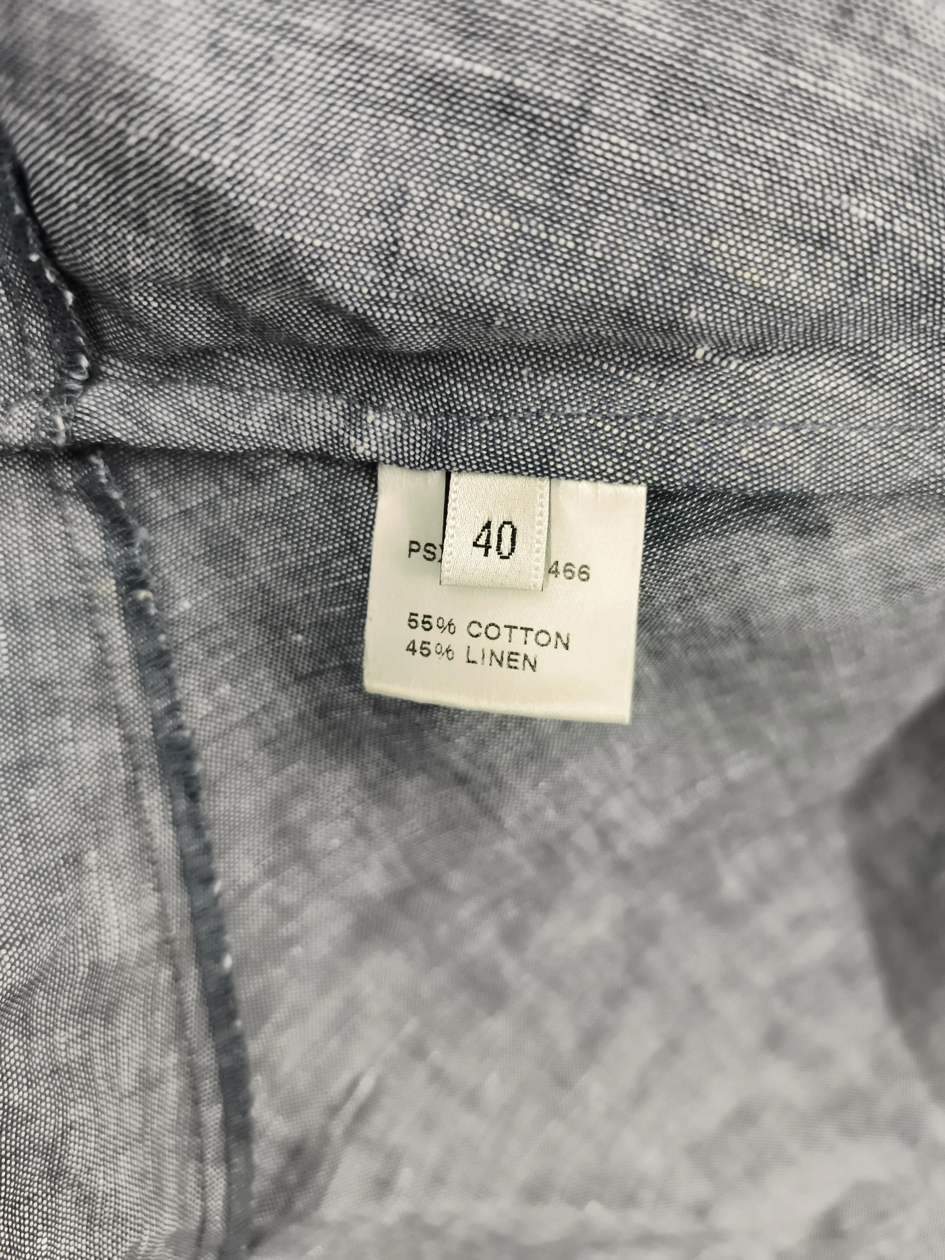 Paul Smith Shirt Mini Dress S in Grey RRP £420 - Image 6