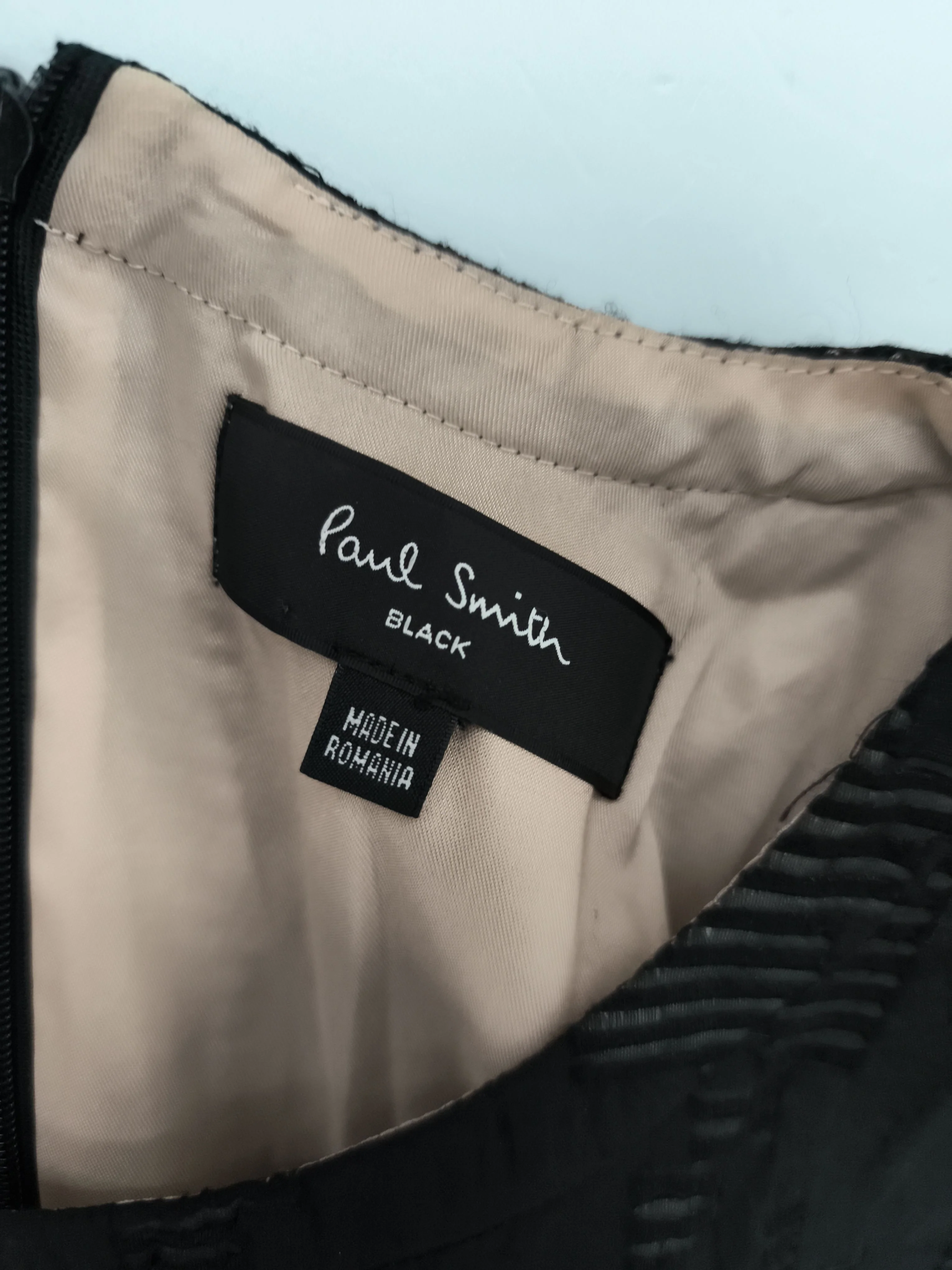 Paul Smith Skater Midi Dress S in Black RRP £420 - Image 5