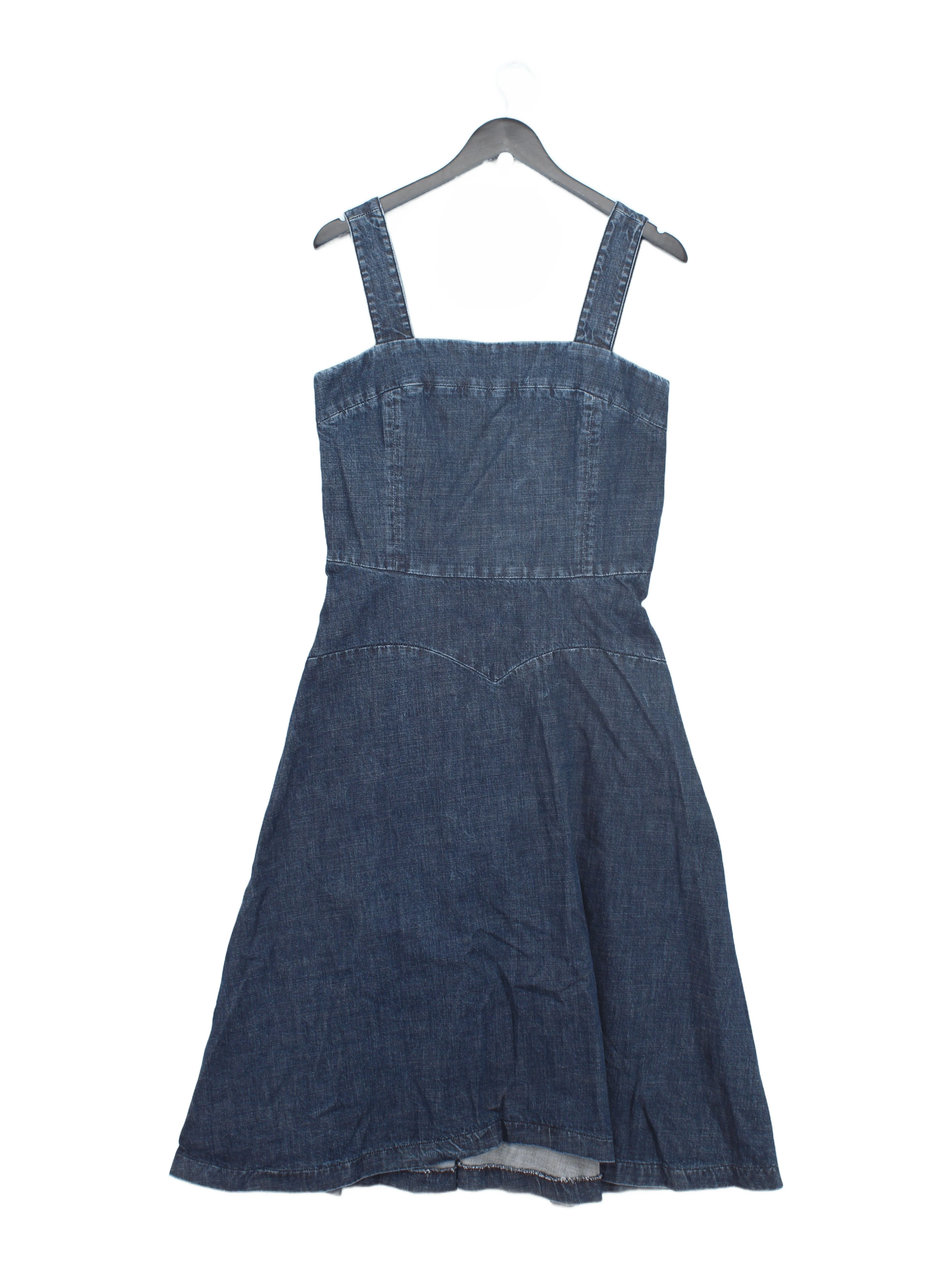 Paul Smith Skater Midi Dress UK14 in Blue RRP £305