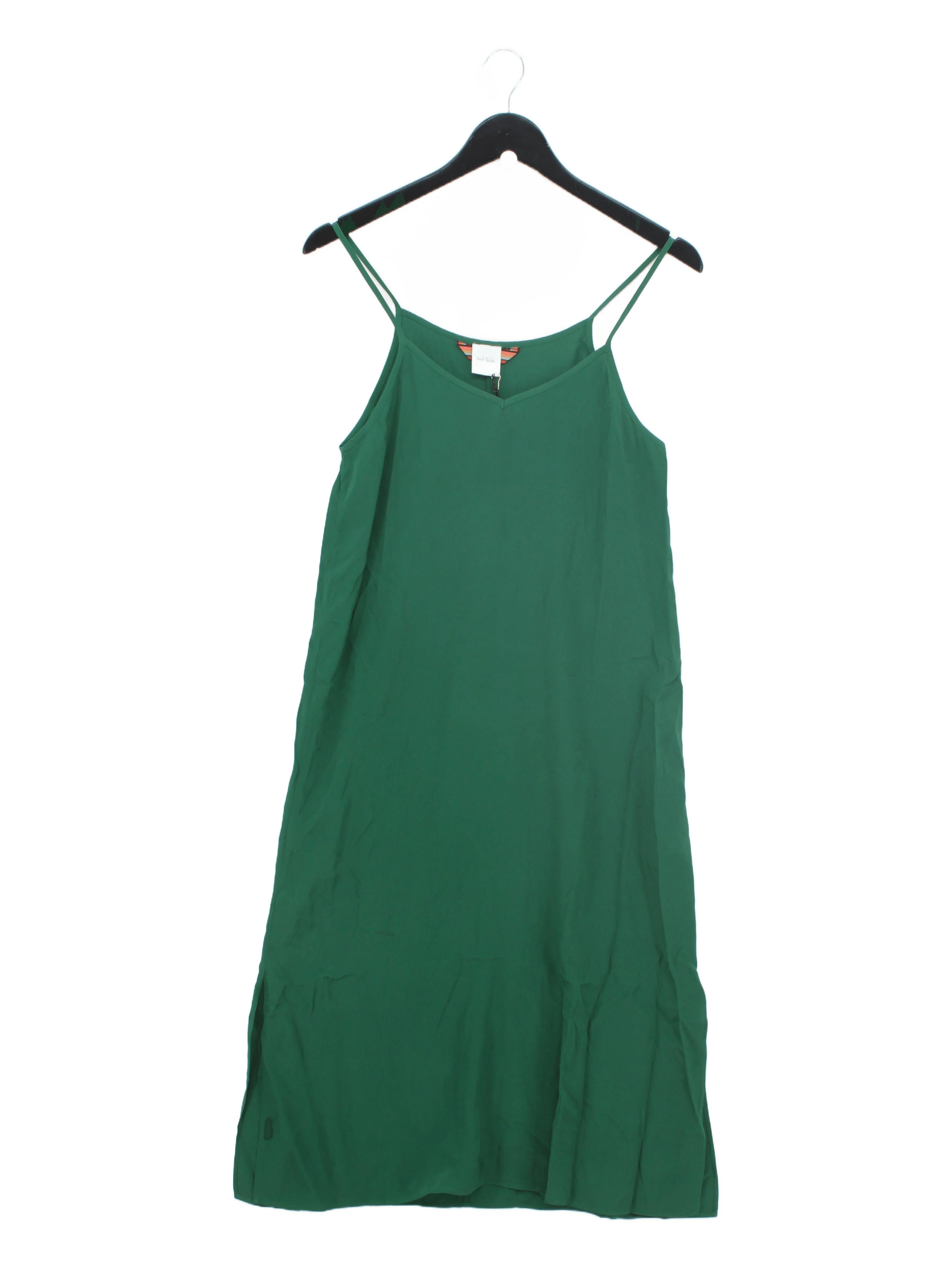 Paul Smith Slip Midi Dress in Green RRP £115