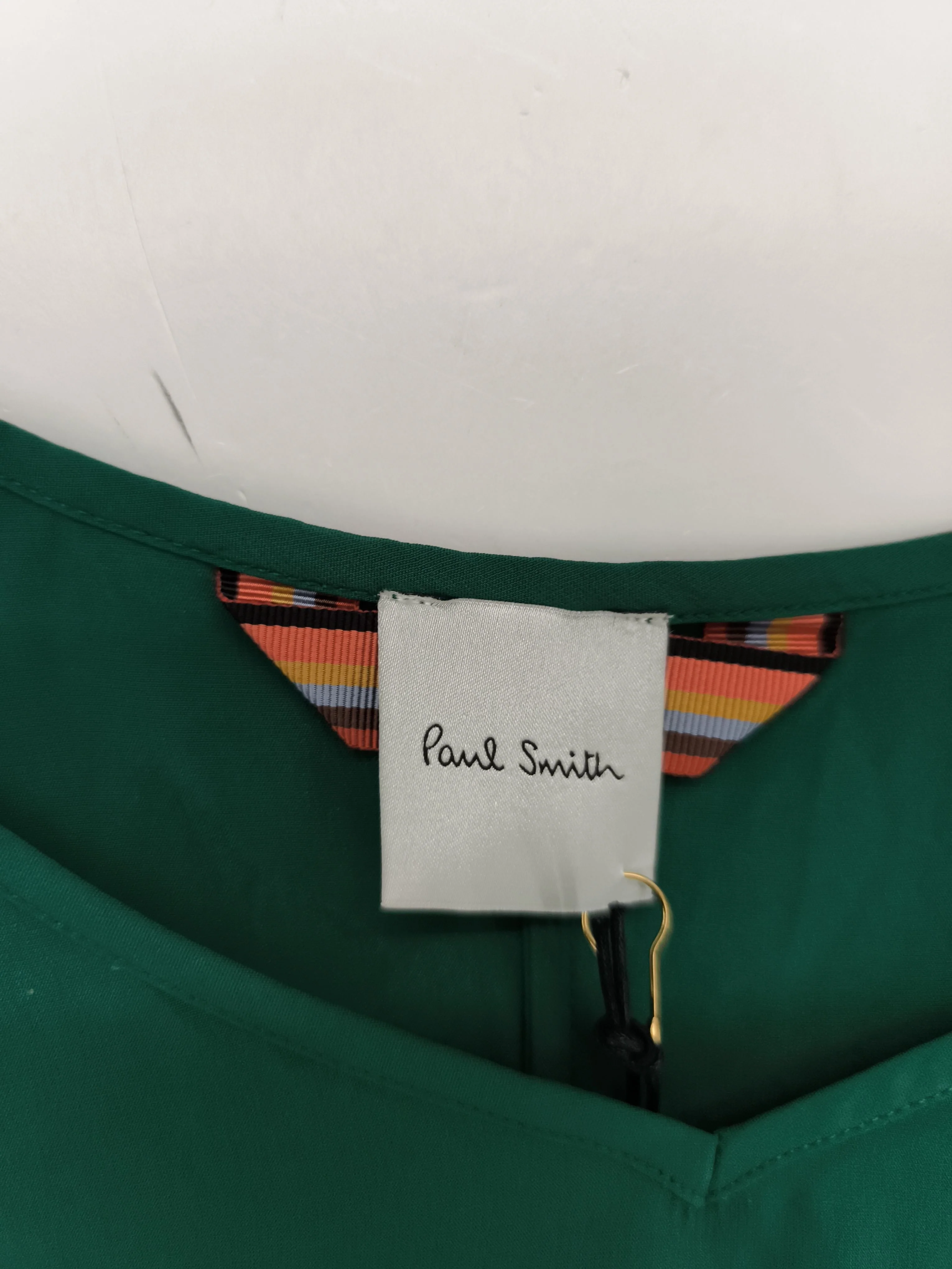 Paul Smith Slip Midi Dress in Green RRP £115 - Image 6