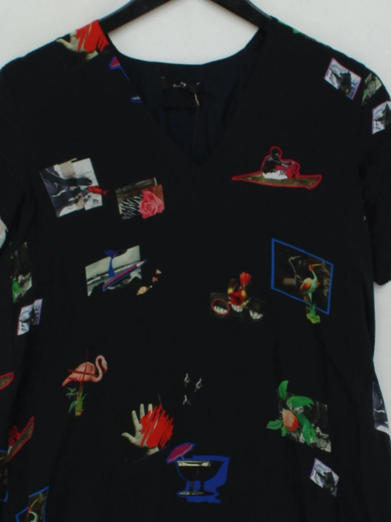 Paul Smith T-Shirt Mini Dress in Black RRP £500 - Image 3