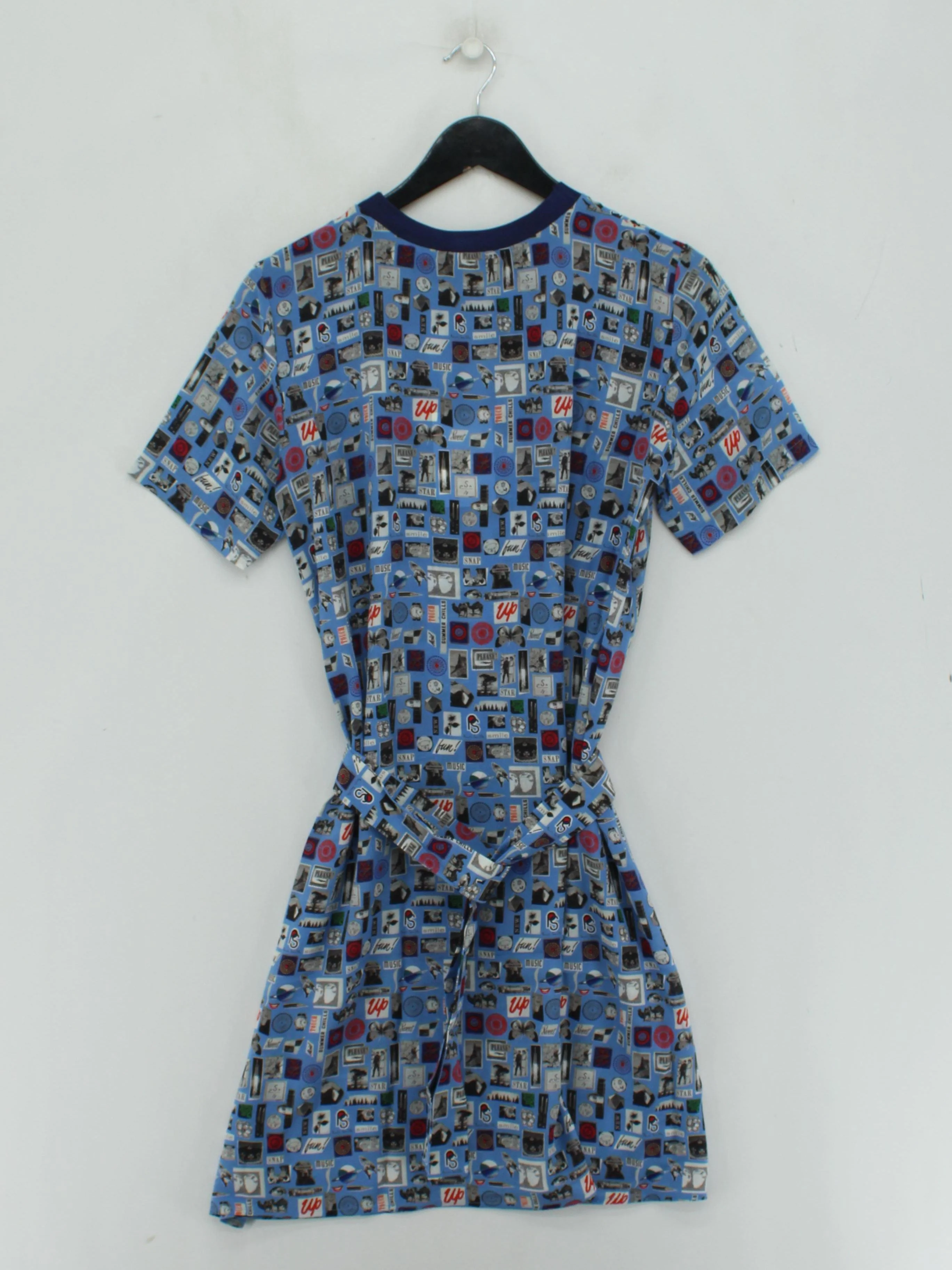 Paul Smith T-Shirt Mini Dress in Blue RRP £420 - Image 2