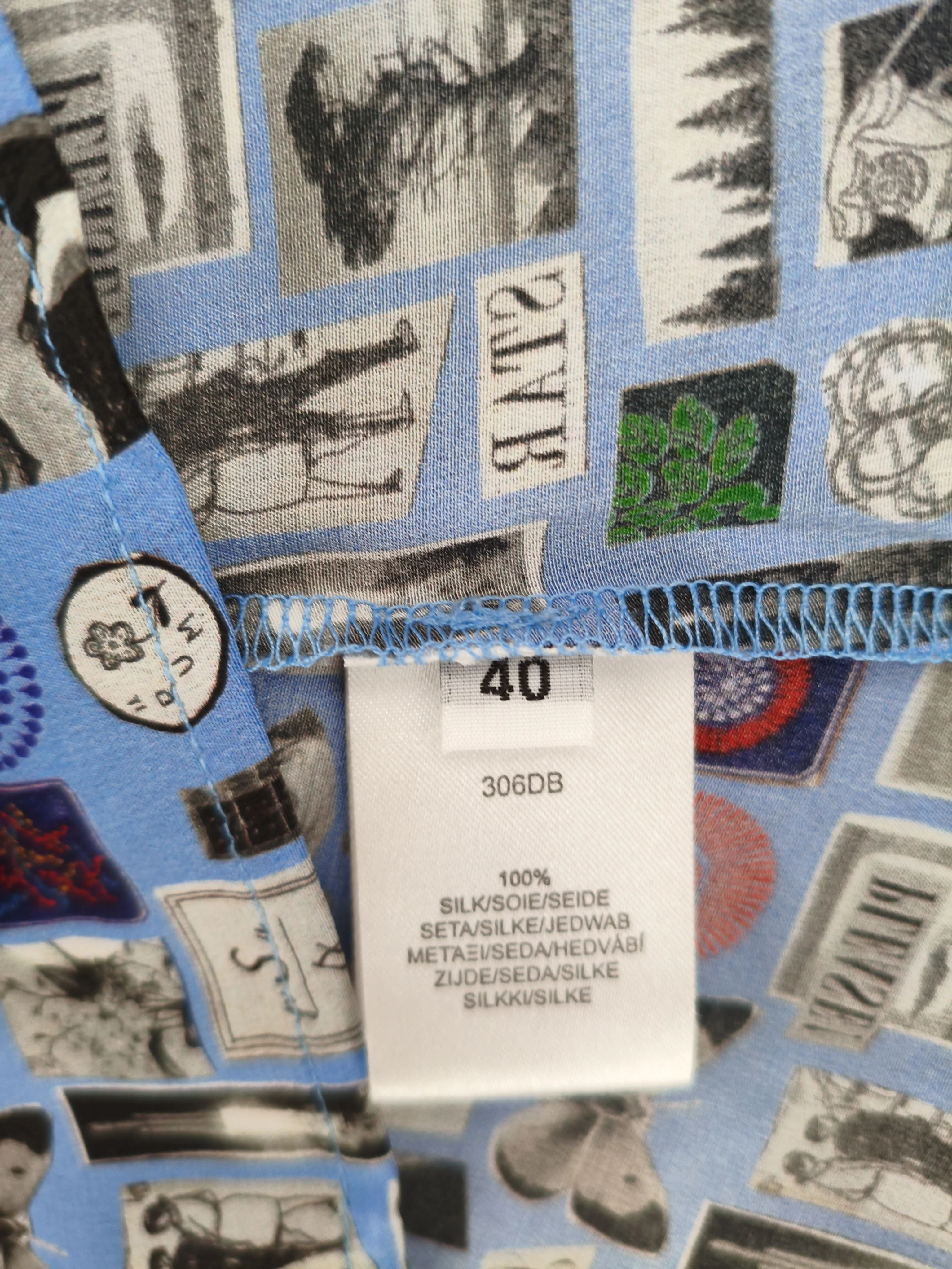 Paul Smith T-Shirt Mini Dress in Blue RRP £420 - Image 6