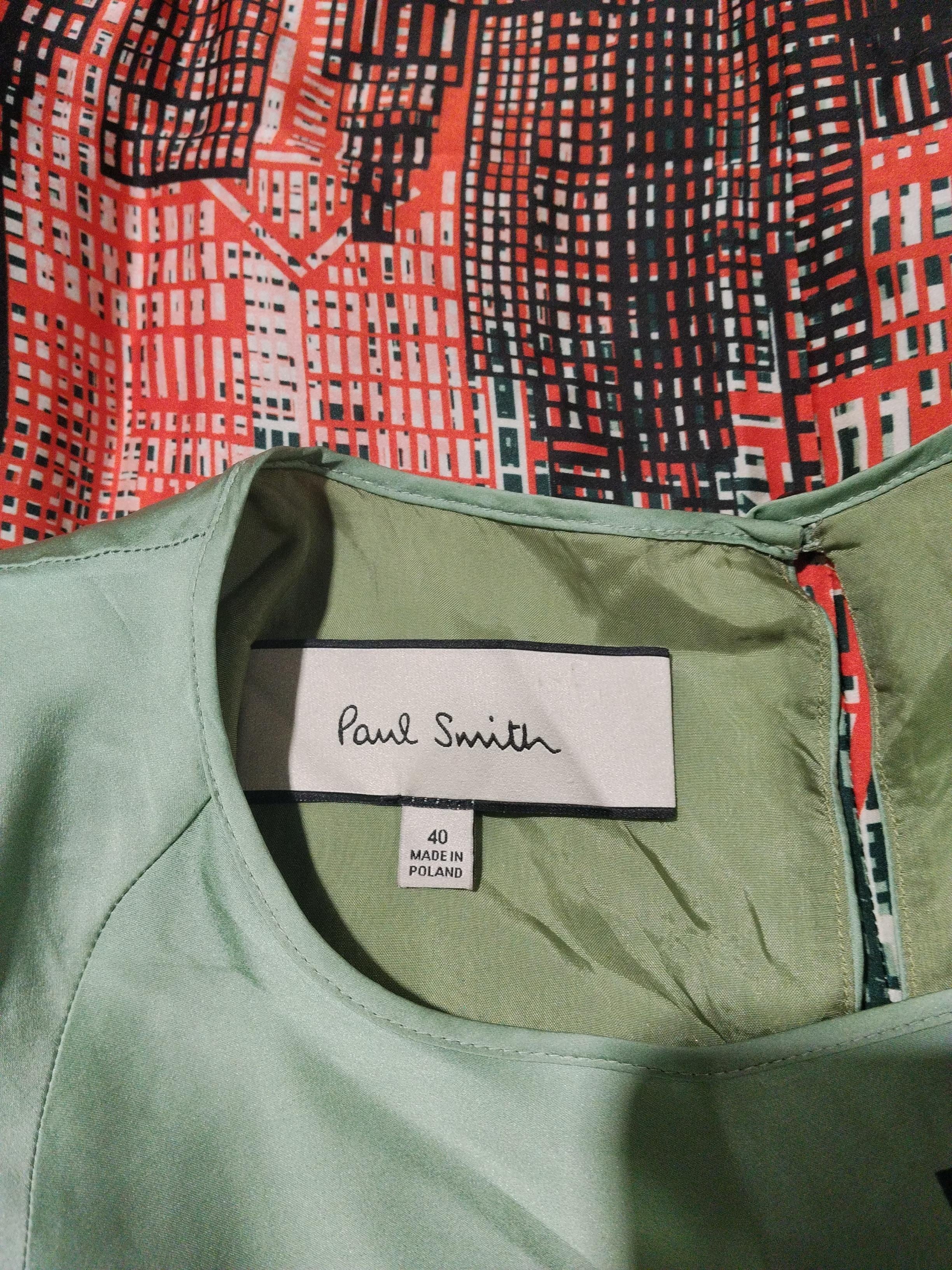 Paul Smith T-Shirt Mini Dress UK12 in Green - Image 5