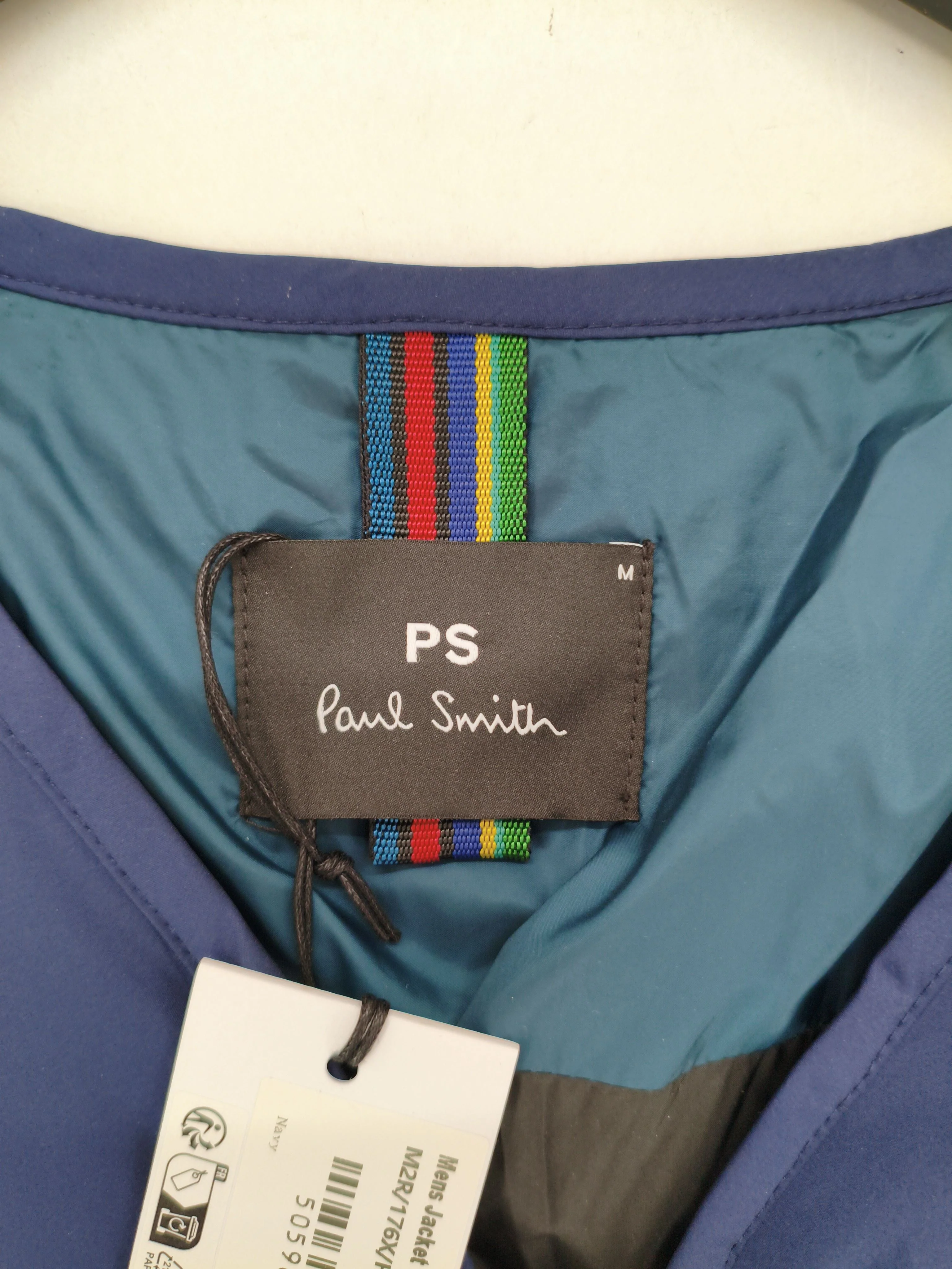 Paul Smith Windbreaker jacket blue RRP £439 - Image 5